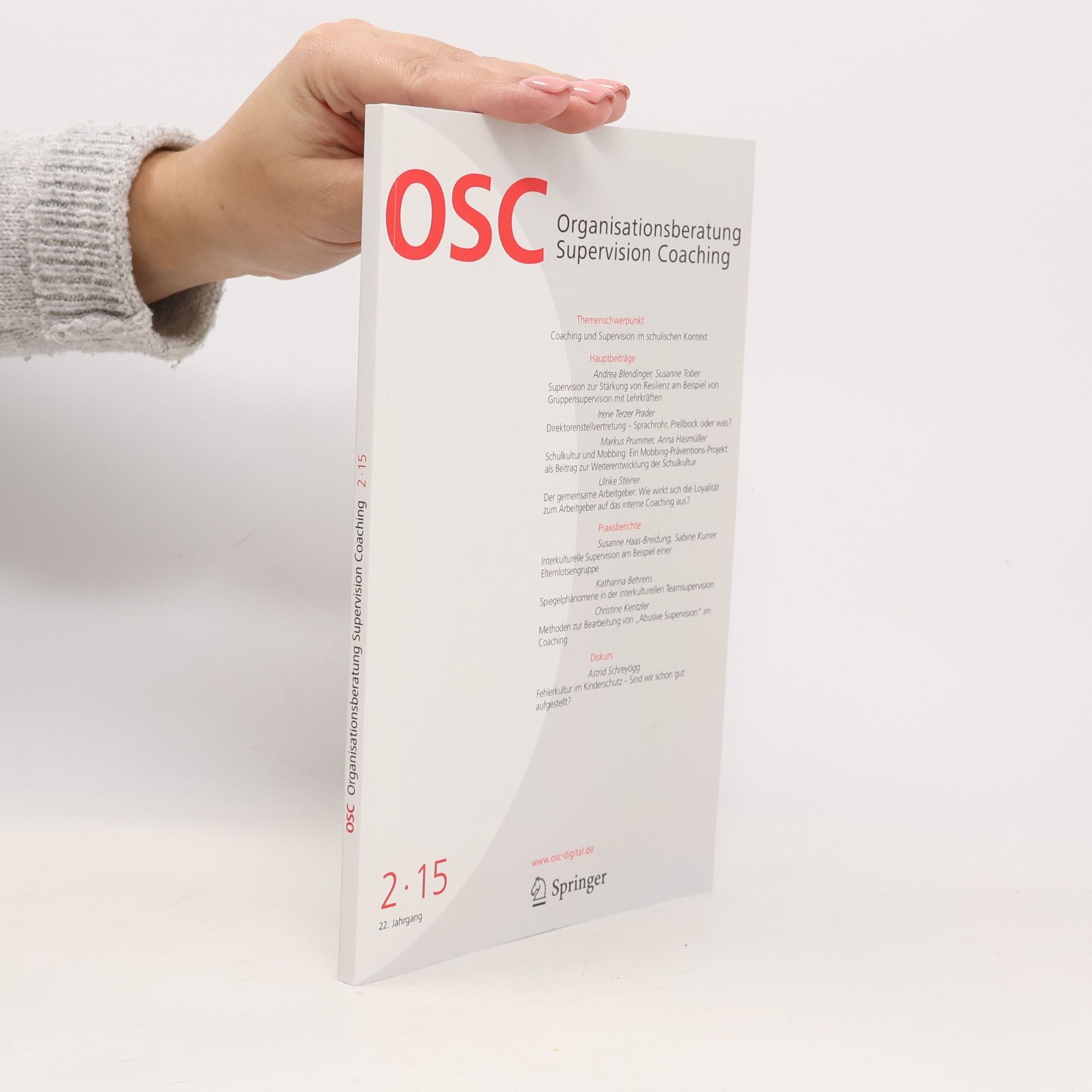 AA.VV. OSC Organisationsberatung Supervision Coaching