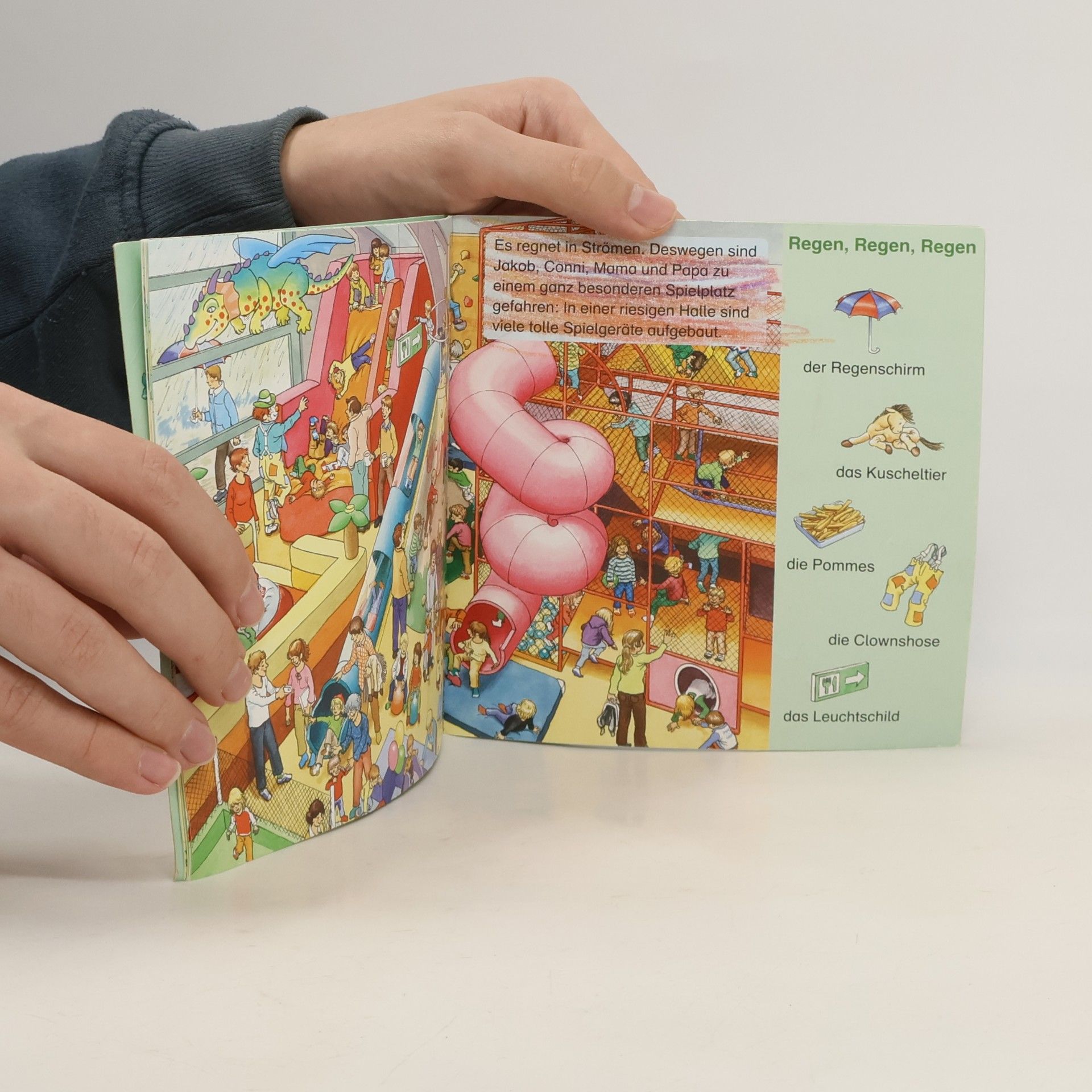 Julia Hofmann Maxi Pixi 320: Wimmelspaß mit Jakob und Conni: Auf dem Spielplatz