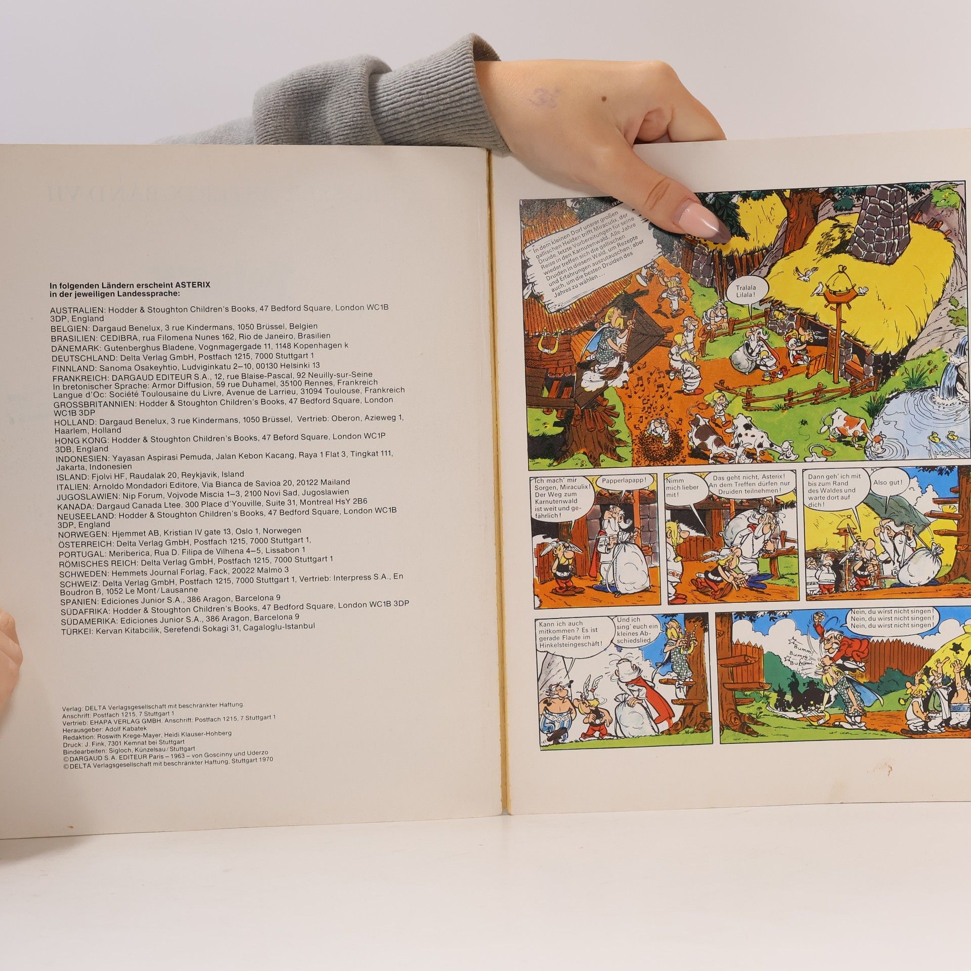 Collectif d'auteurs Grosser Asterix Band VII. Asterix und die Goten