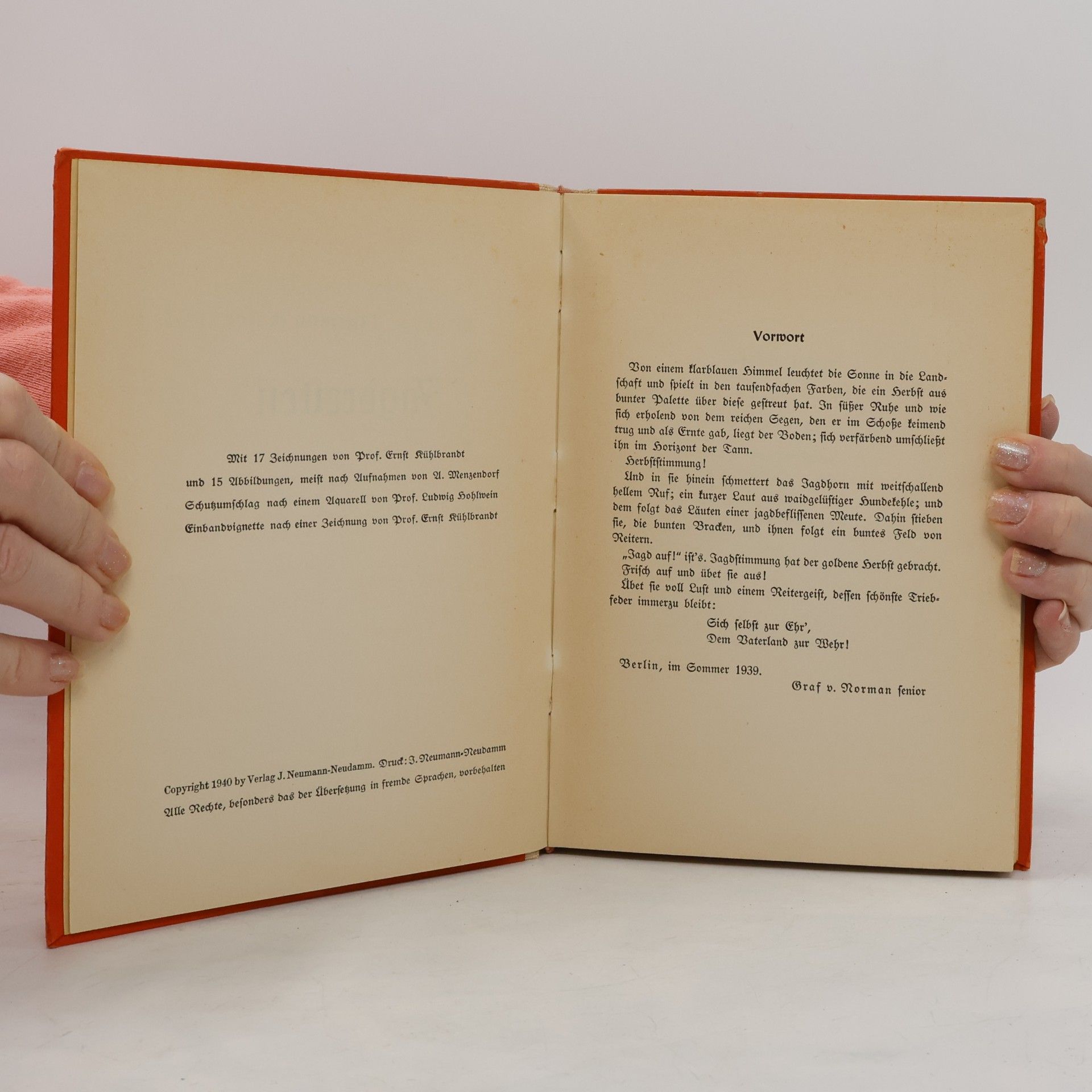 Graf Von Normann-Hessen Jagdgeschichten