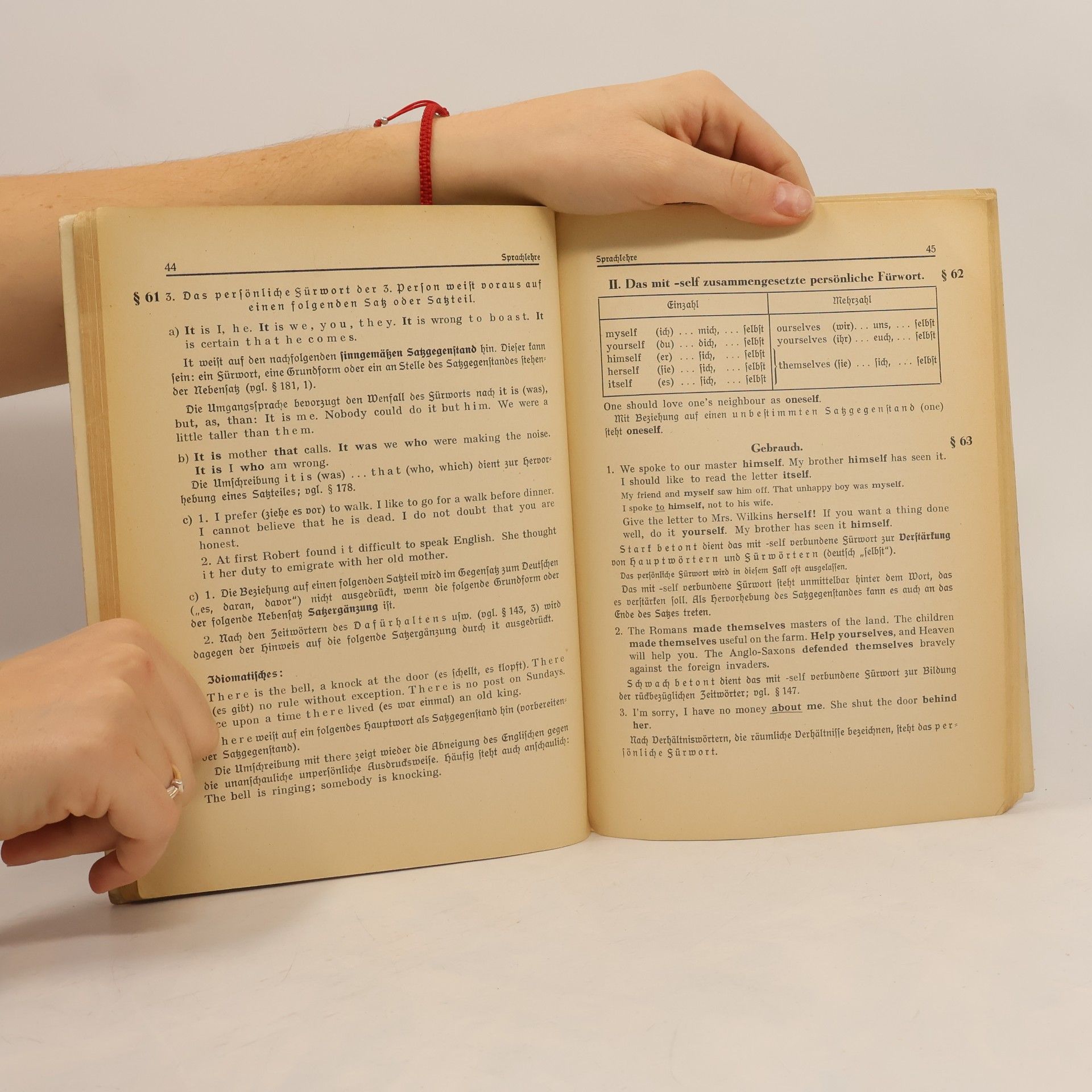 Gustav Schad Lehrbuch der Englischen Sprache