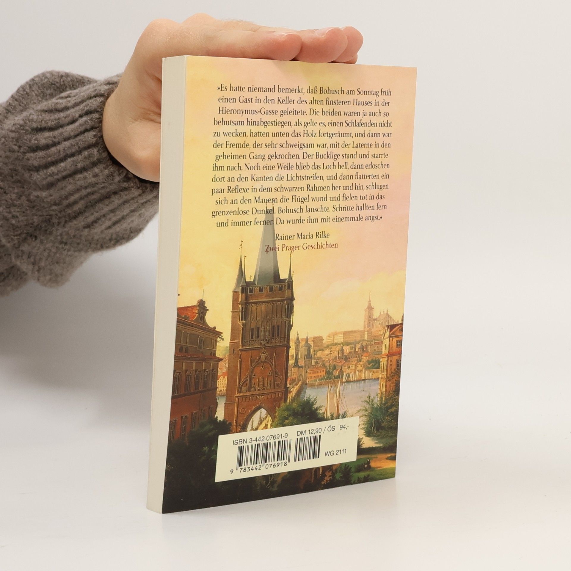 Rainer Maria Rilke Zwei Prager Geschichten