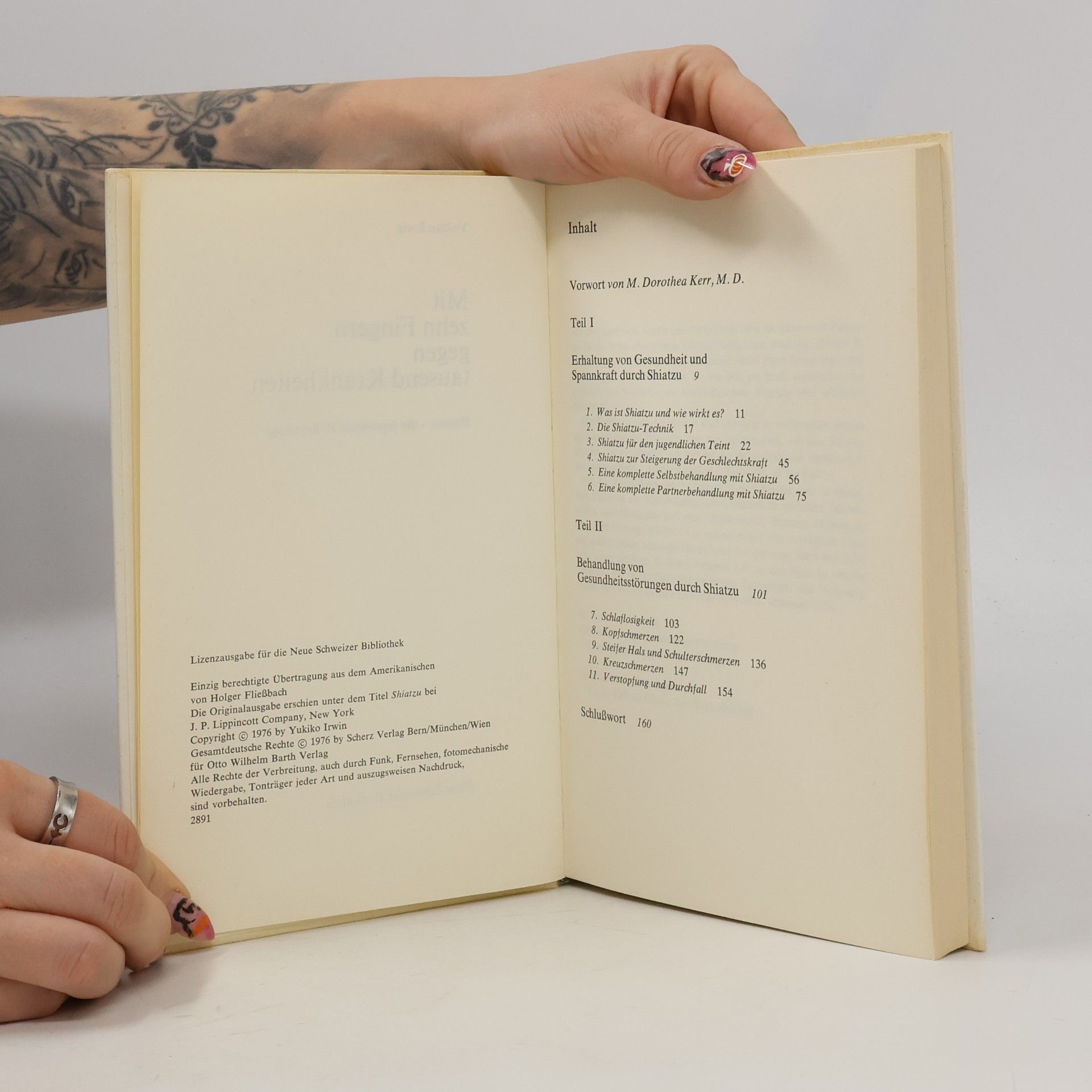 Yukiko Irwin Mit zehn Fingern gegen tausend Krankheiten