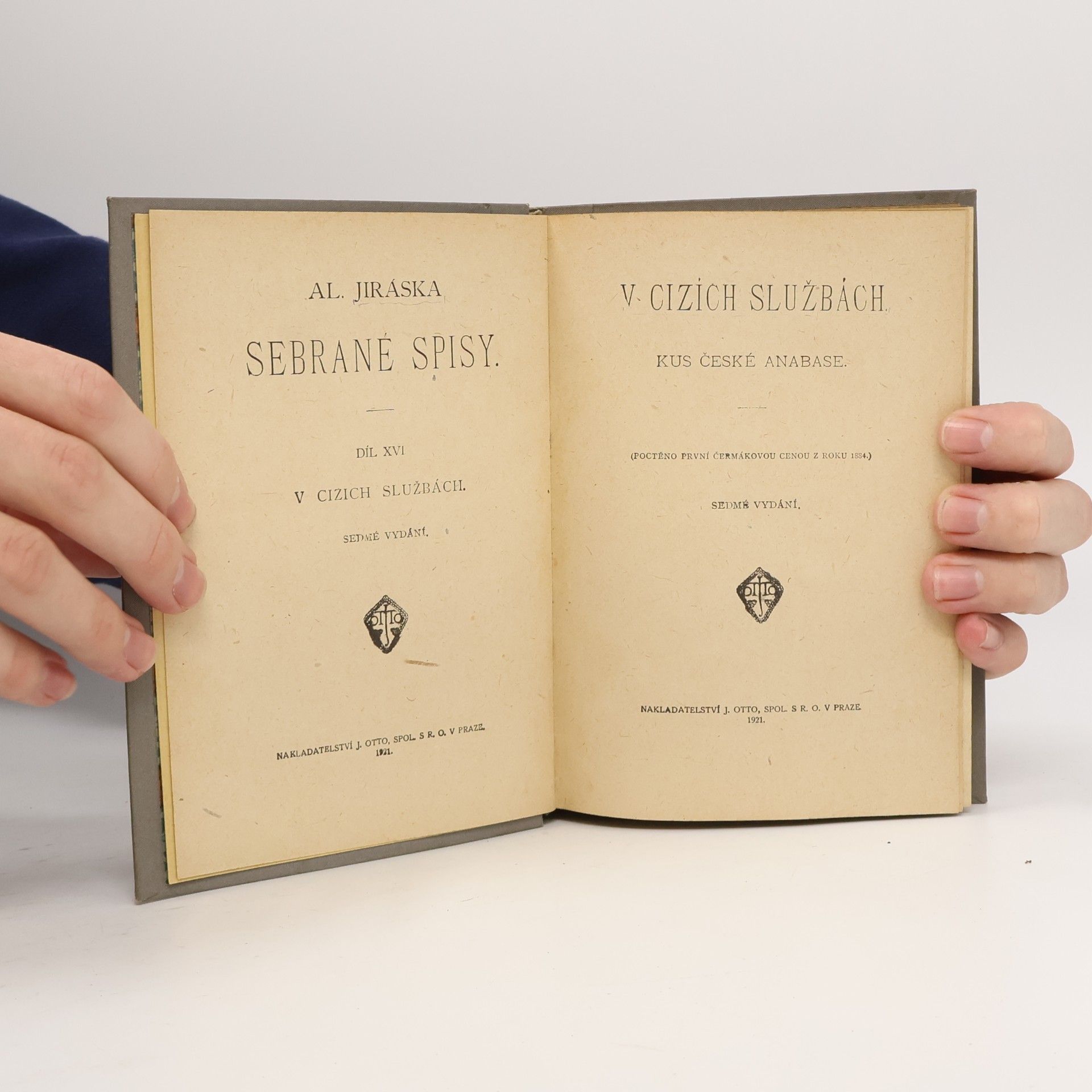 Alois Jirásek Sebrané spisy. Díl XVI. V cizích službách