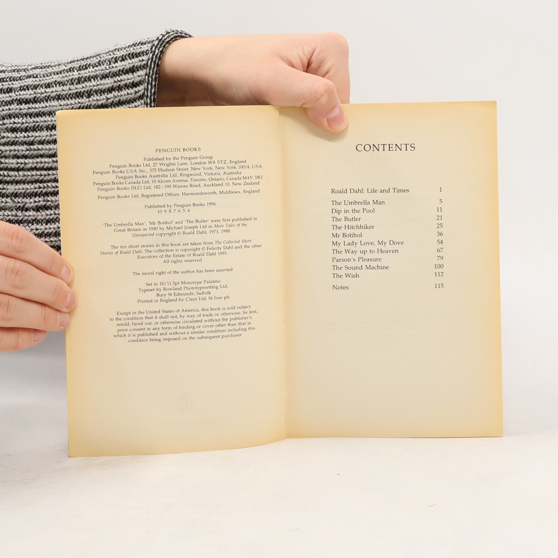 Roald Dahl Ten Short Stories