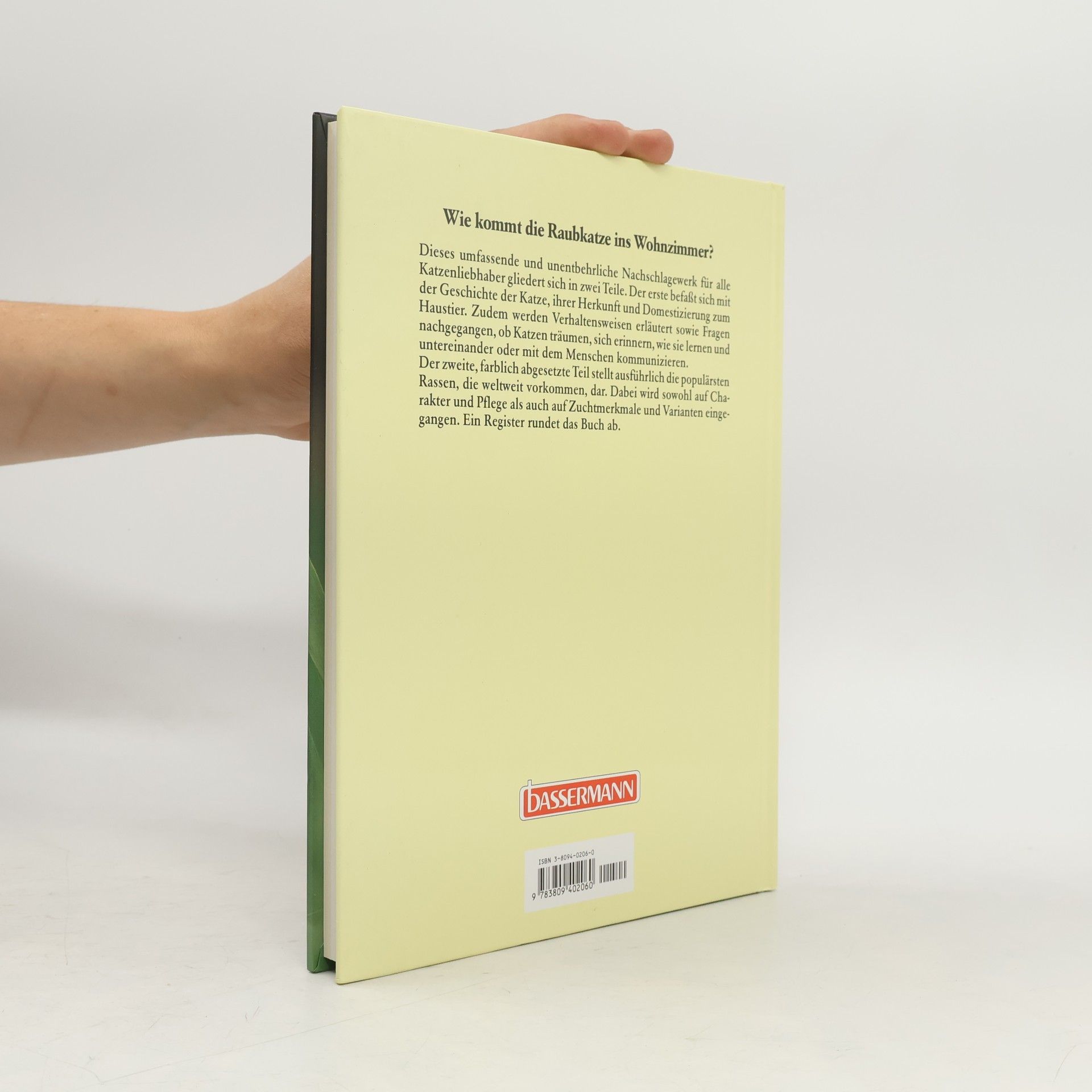 Marcus Schneck Bassermann-Handbuch Katzen