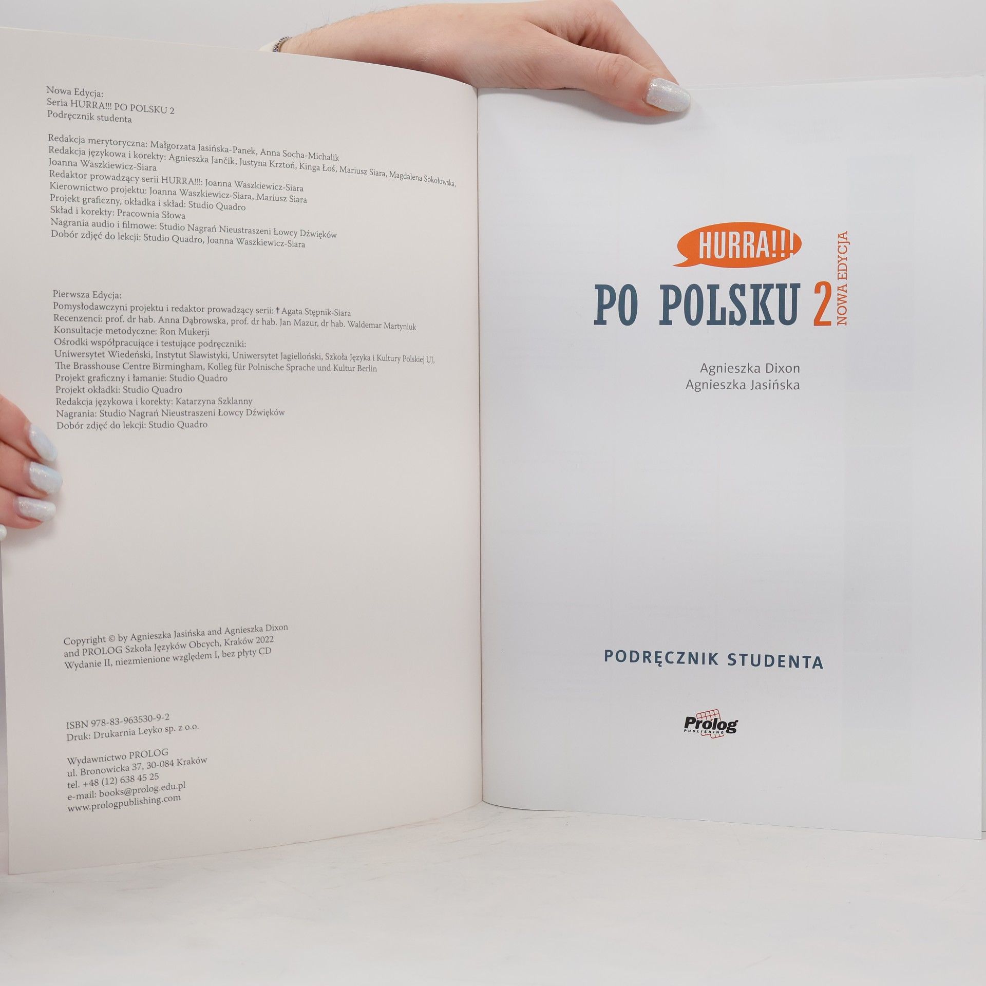 Agnieszka Dixon Hurra!!! Po Polsku - 2: Podręcznik Studenta