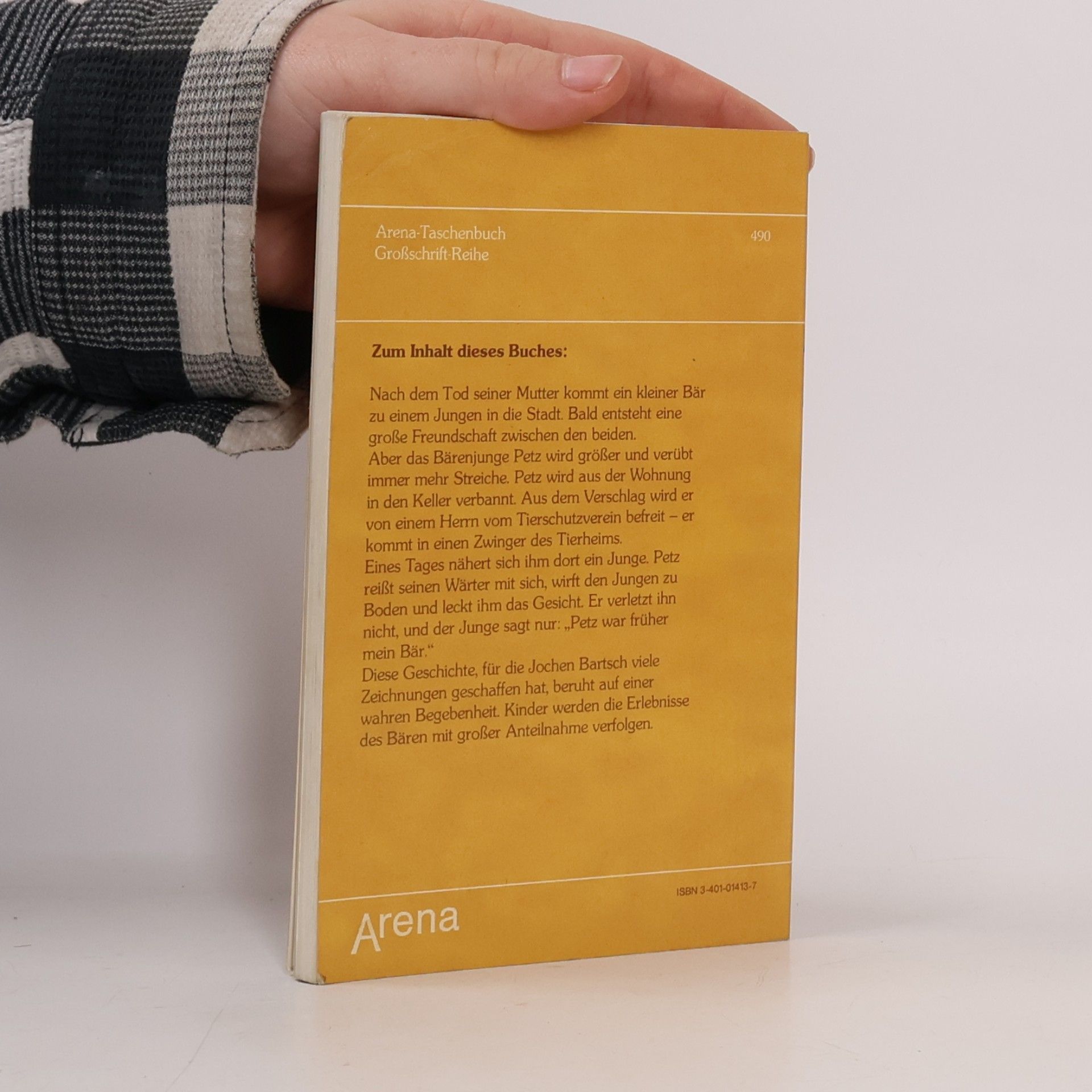 Hans Peter Richter Wenn er groß wird, was dann? Eine wahre Bärengeschichte. Großschrift-Band