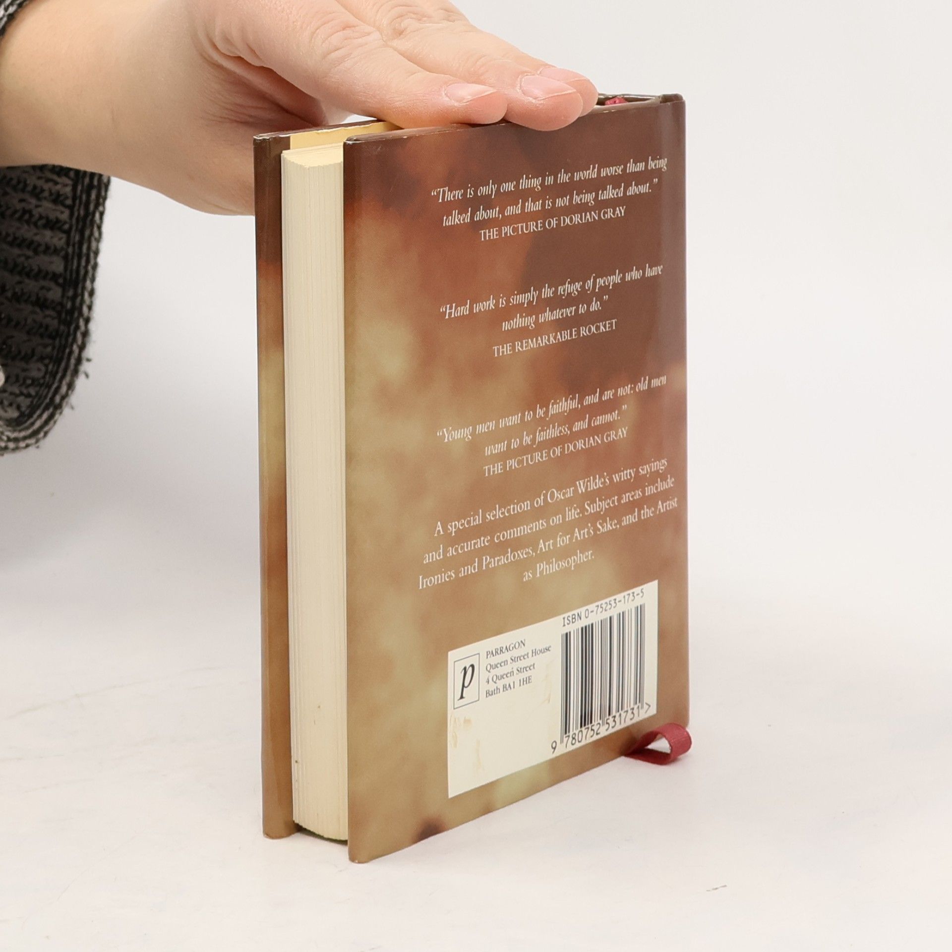 Humberto Alexander Noble The Little Book of Sayings: Oscar Wilde