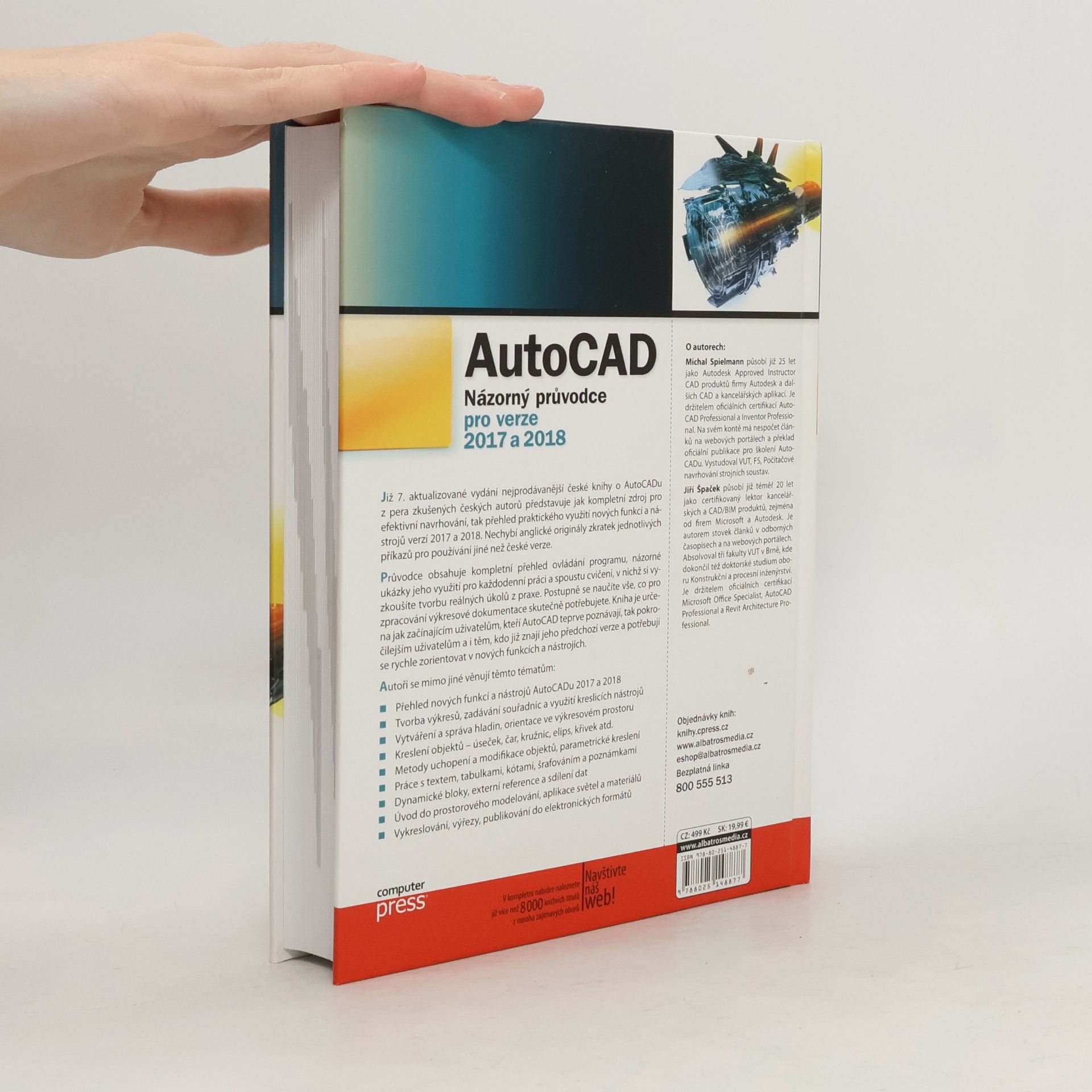 Michal Spielmann AutoCAD : názorný průvodce pro verze 2017 a 2018