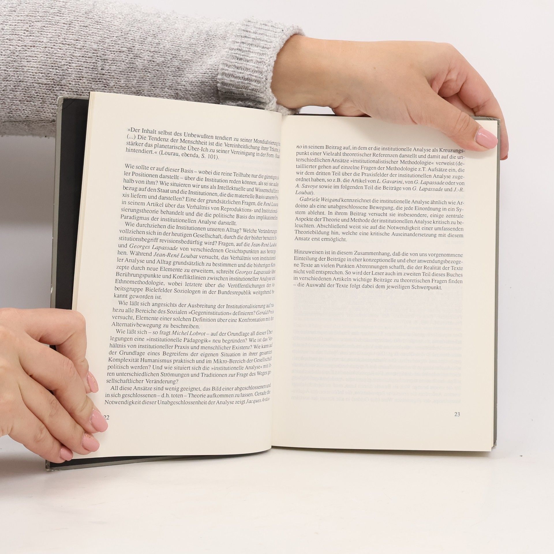Gabriele Weigand Athenäum Monografien: Institutionelle Analyse