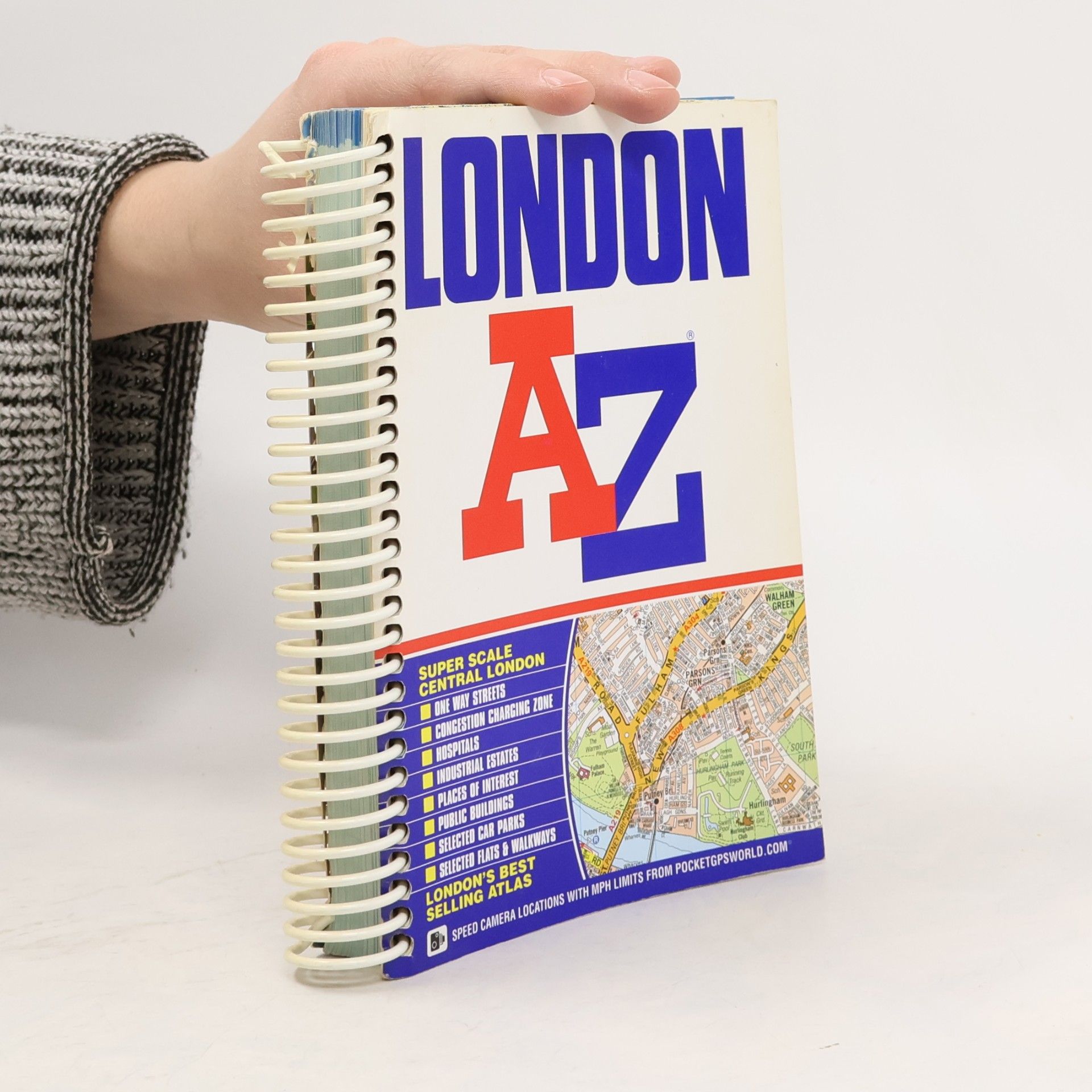 Auteurscollectief London A-Z, Spiral binding