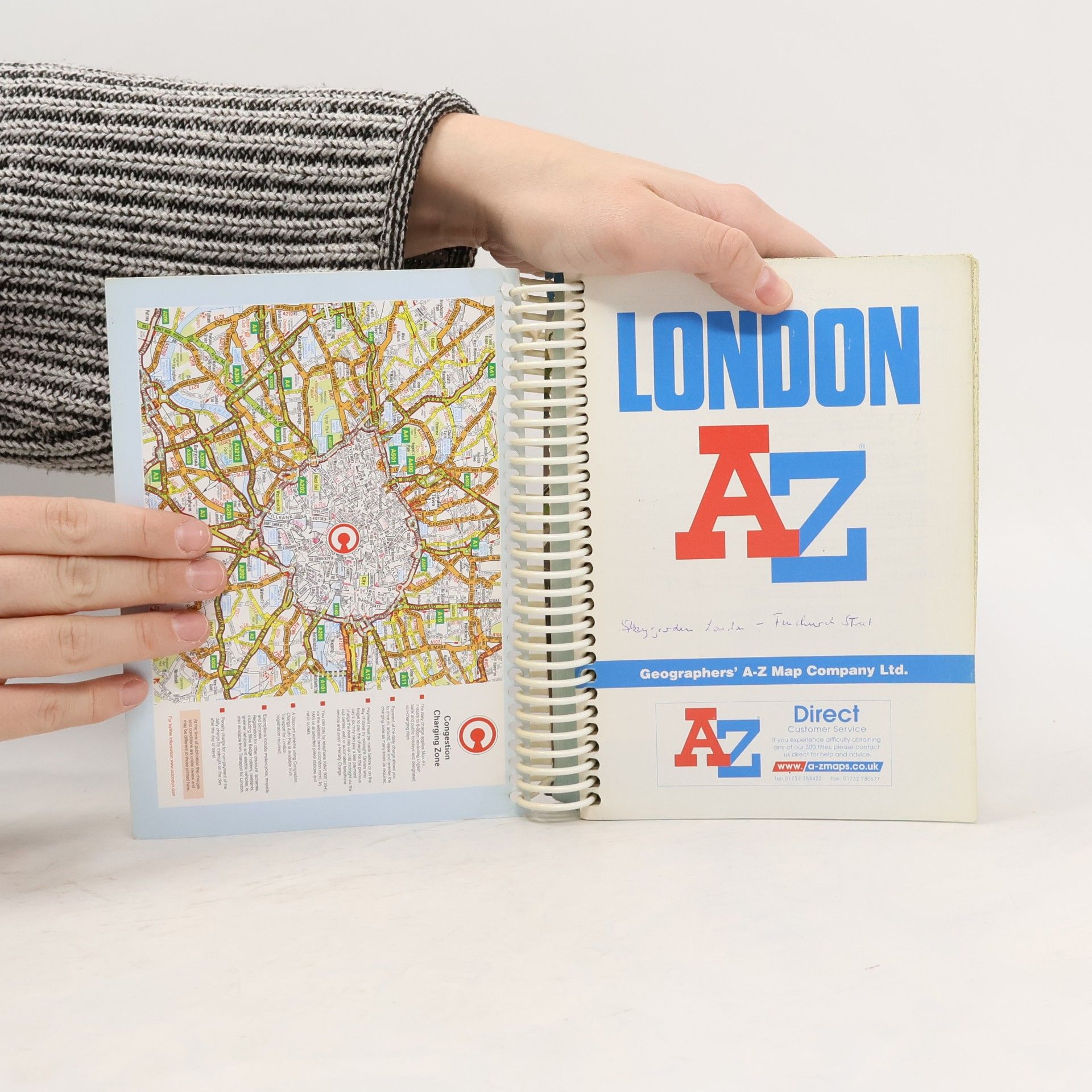 Auteurscollectief London A-Z, Spiral binding
