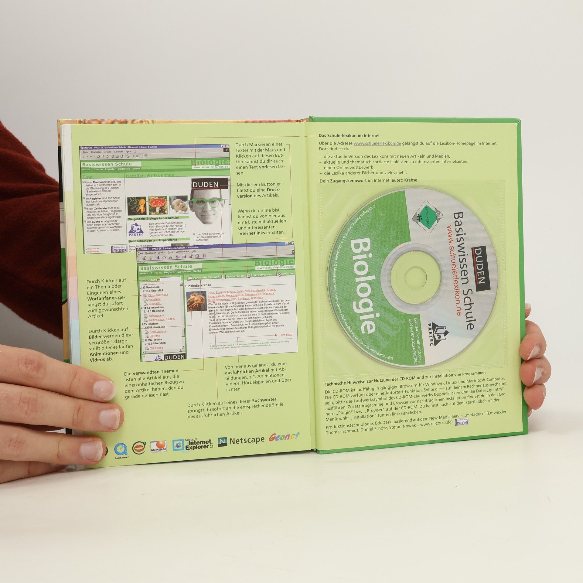 Edeltraud Kemnitz Duden. Biologie