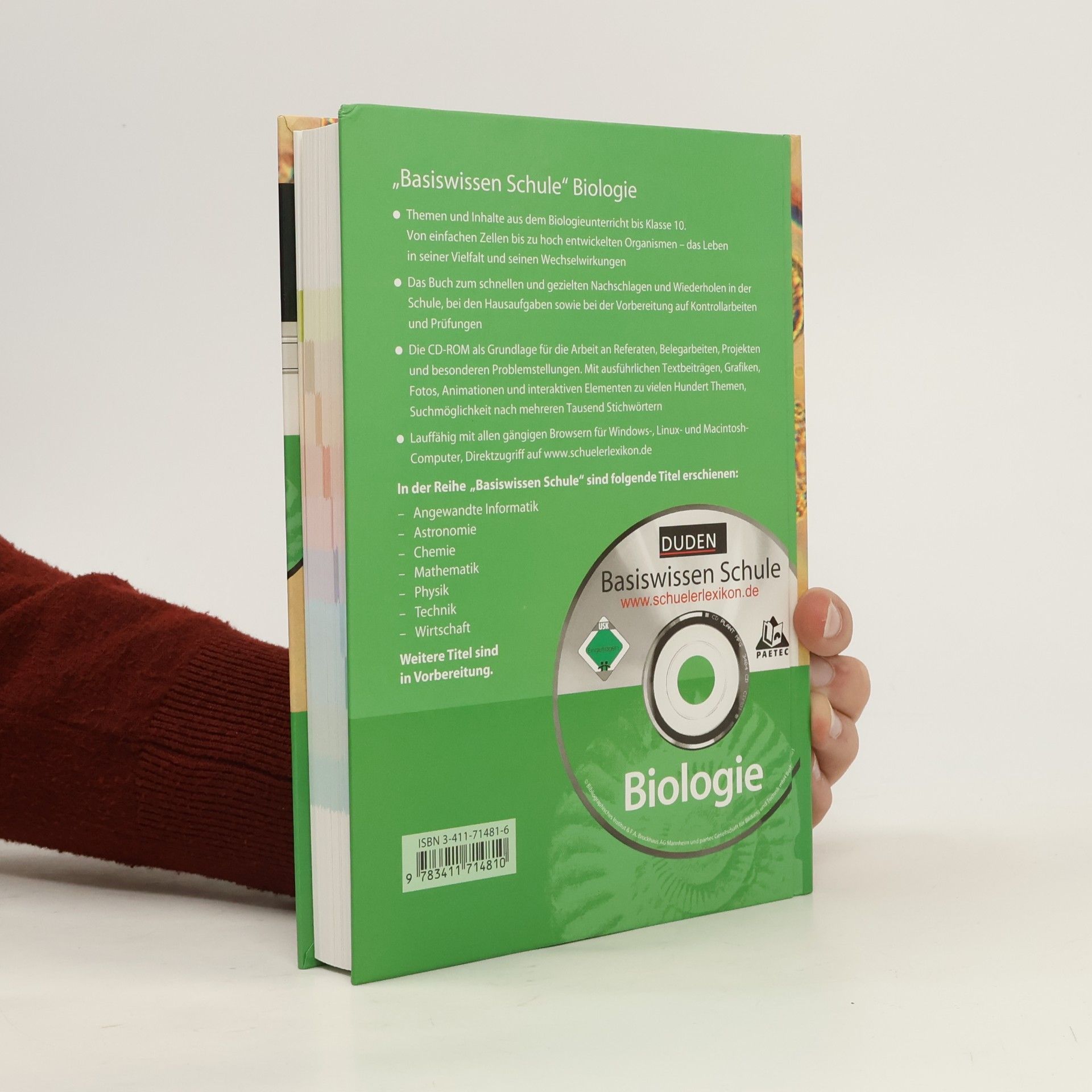 Edeltraud Kemnitz Duden. Biologie
