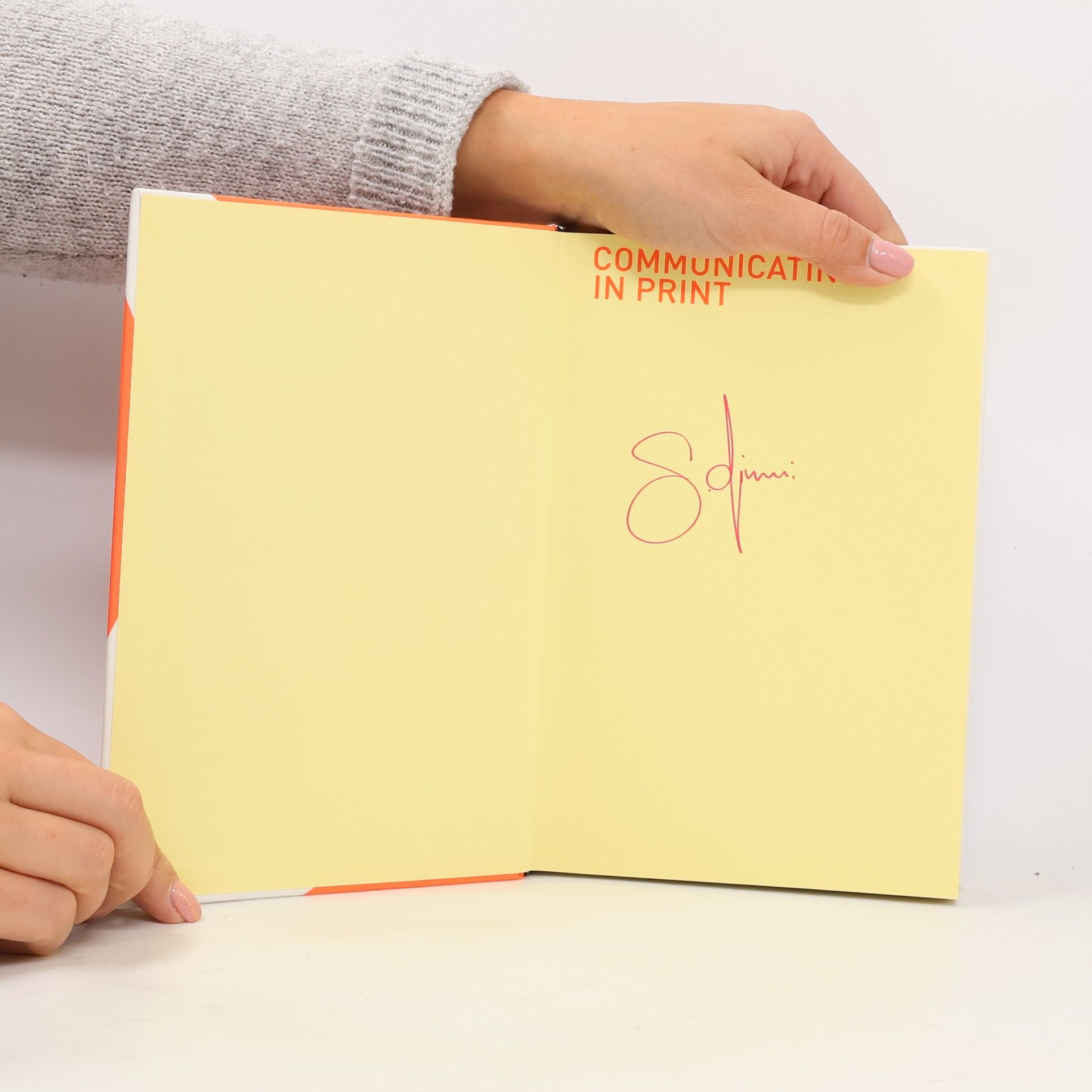 Jürg Trösch Communicating in print
