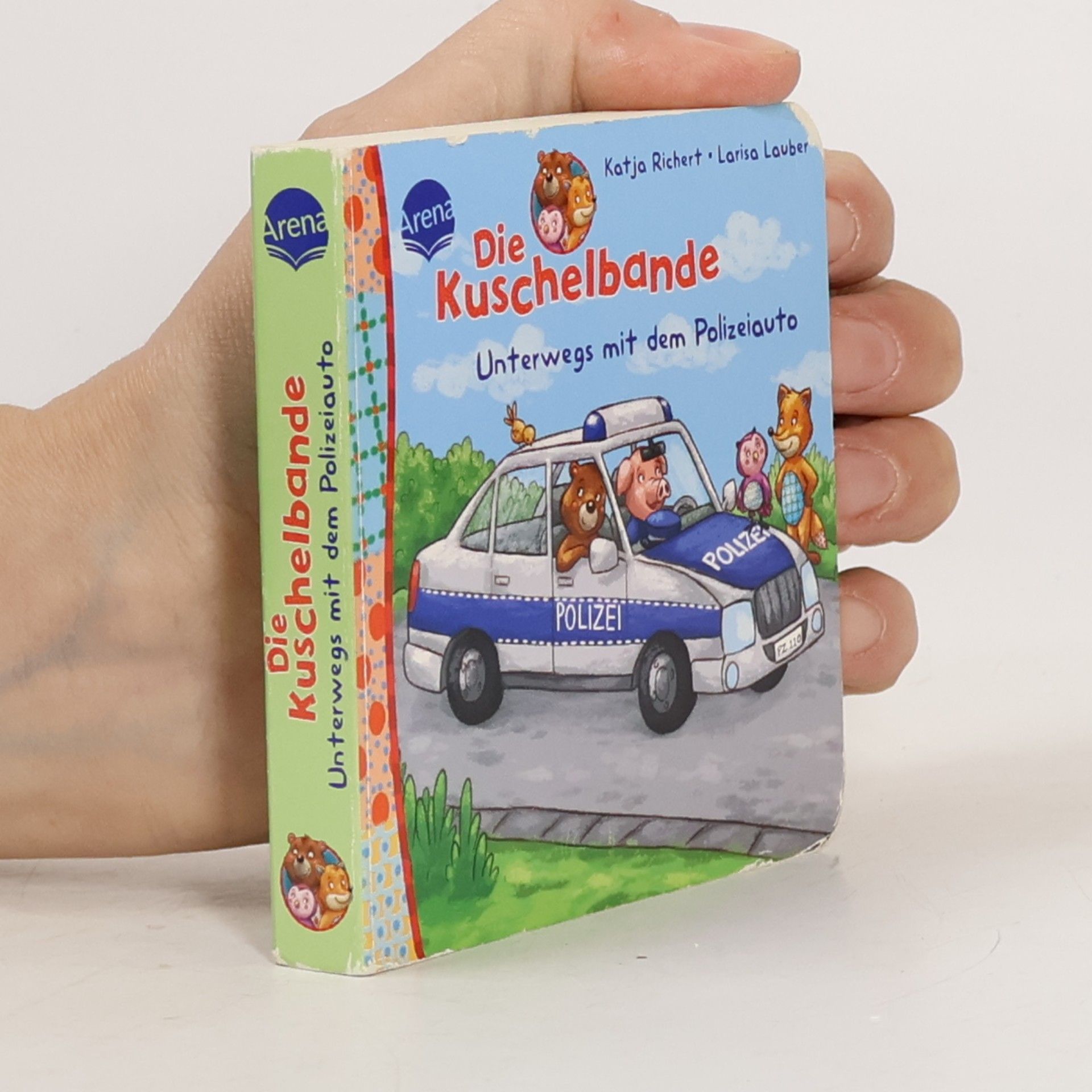 Die Kuschelbande. Unterwegs mit dem Polizeiauto