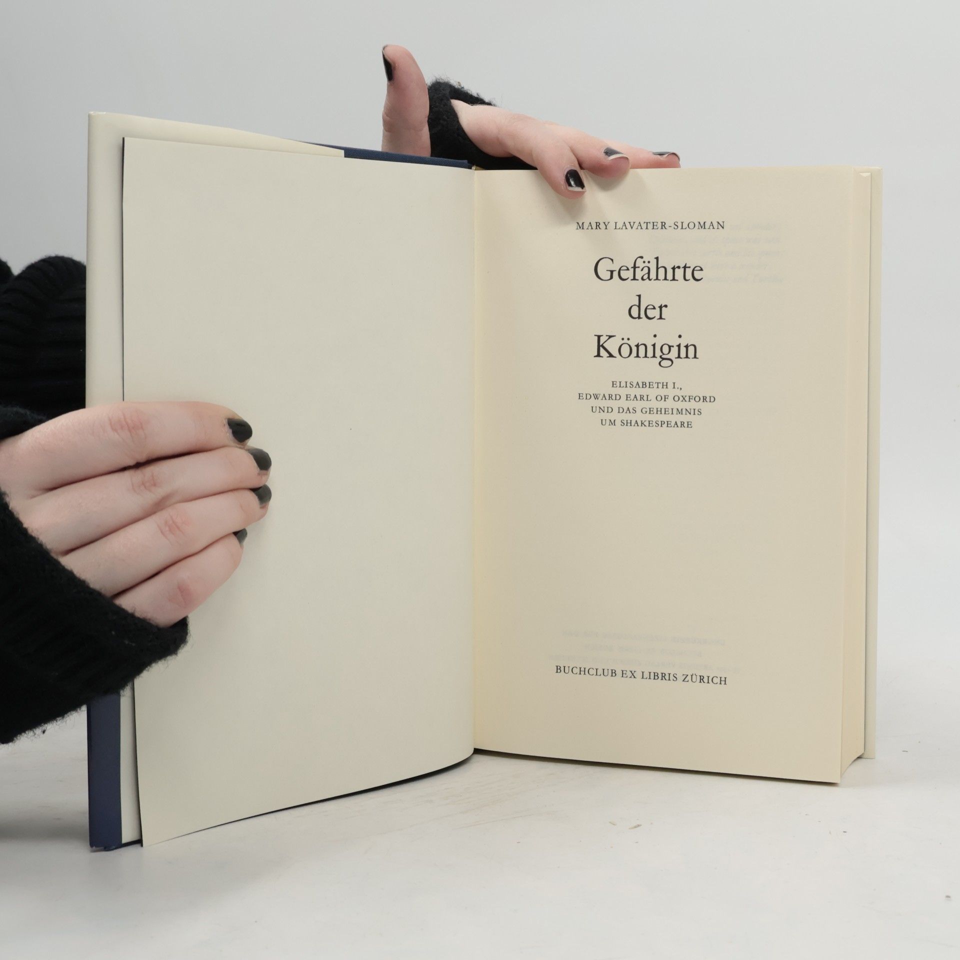 Mary Lavater-Sloman Gefährte der Königin