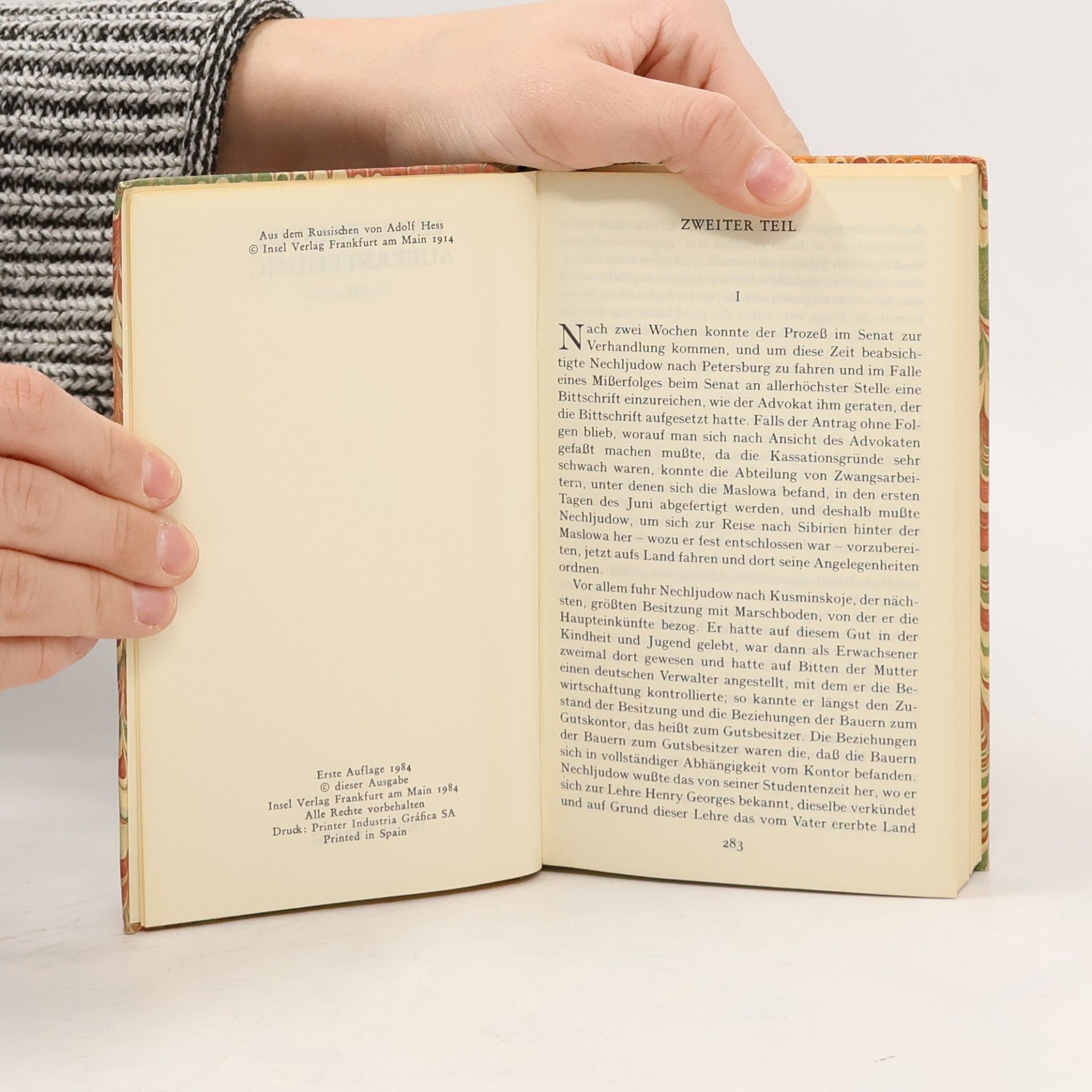 Tolstoj Die Romane X. Auferstehung