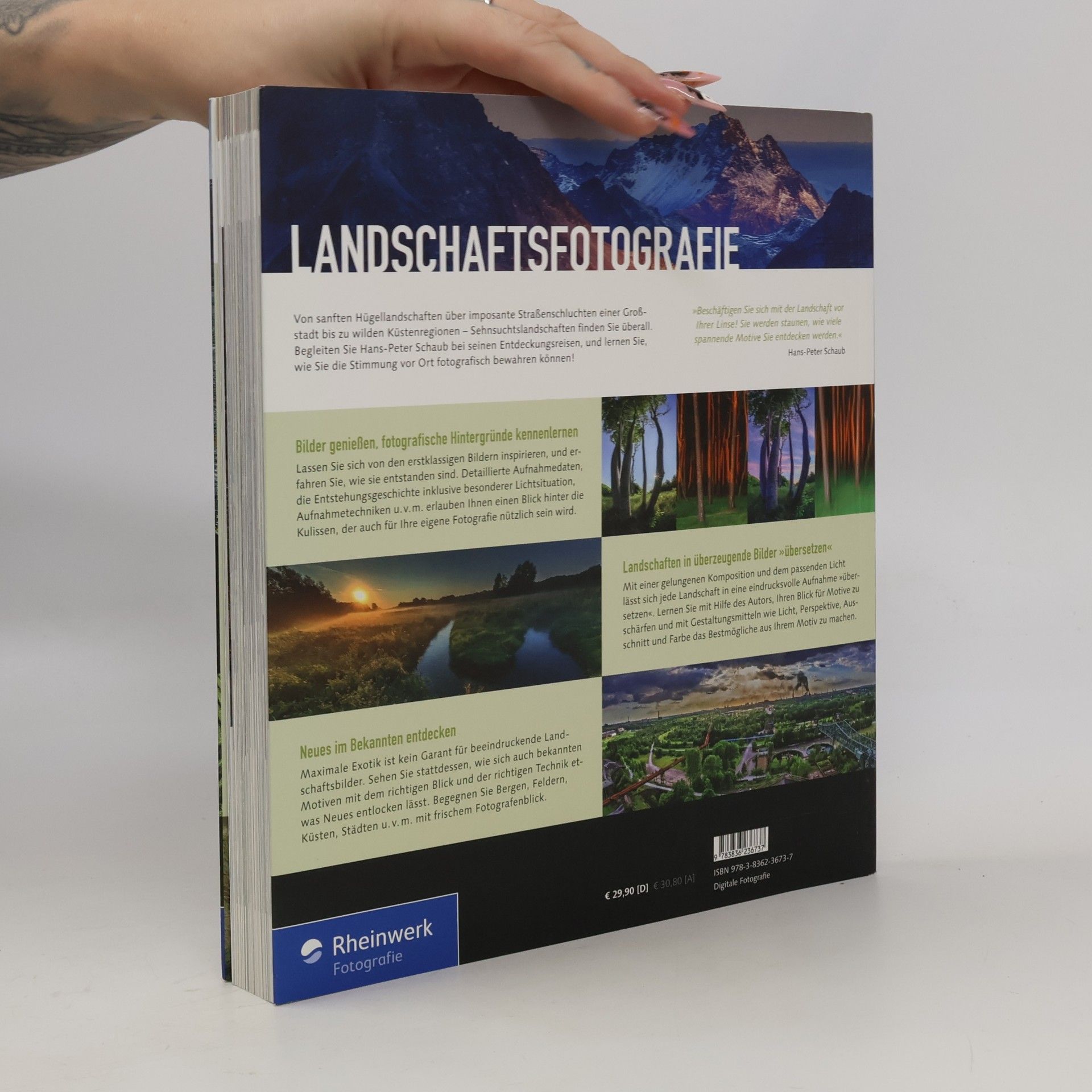 Hans-Peter Schaub Die Fotoschule in Bildern. Landschaftsfotografie