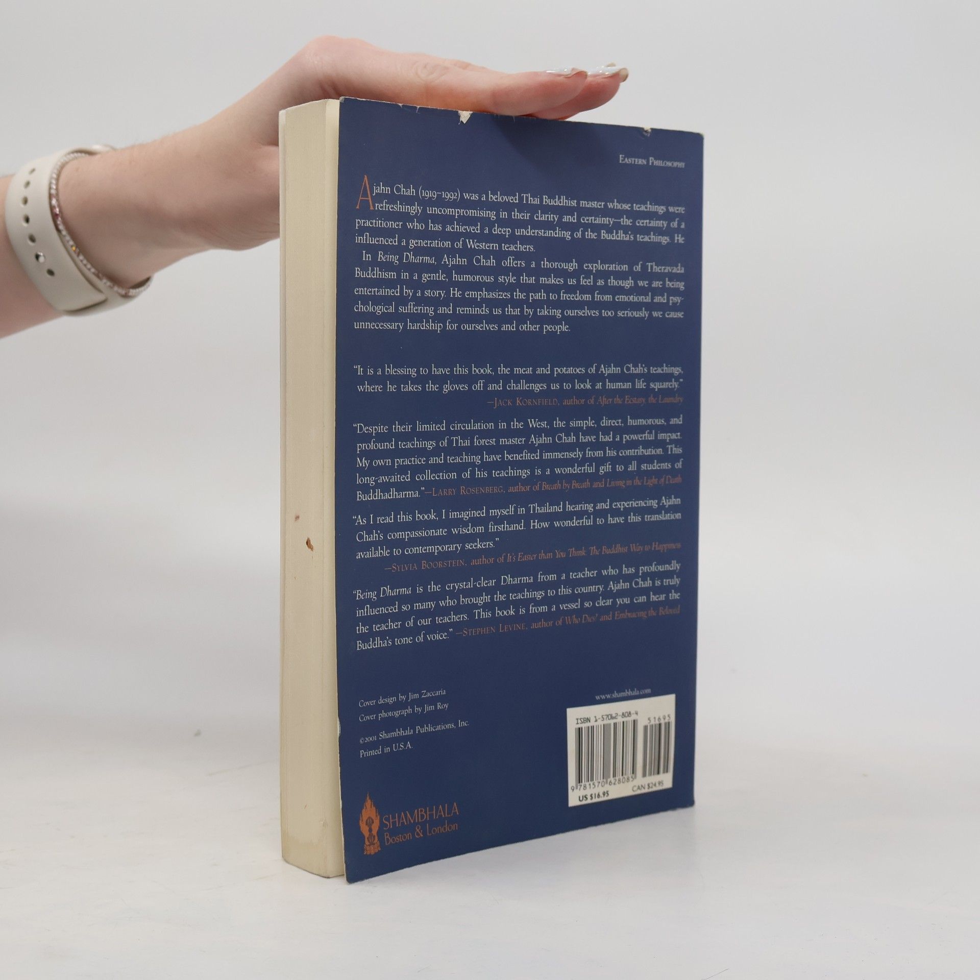 Adžán Čá Being Dharma: The Essence of the Buddha's Teachings