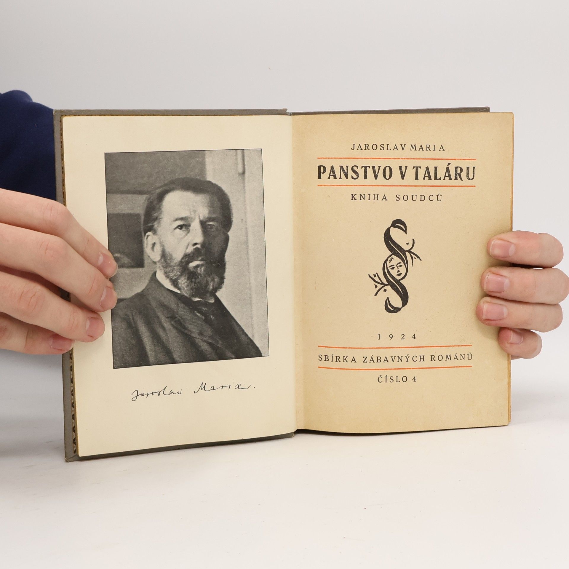 Jaroslav Maria Panstvo v Taláru. Kniha soudců