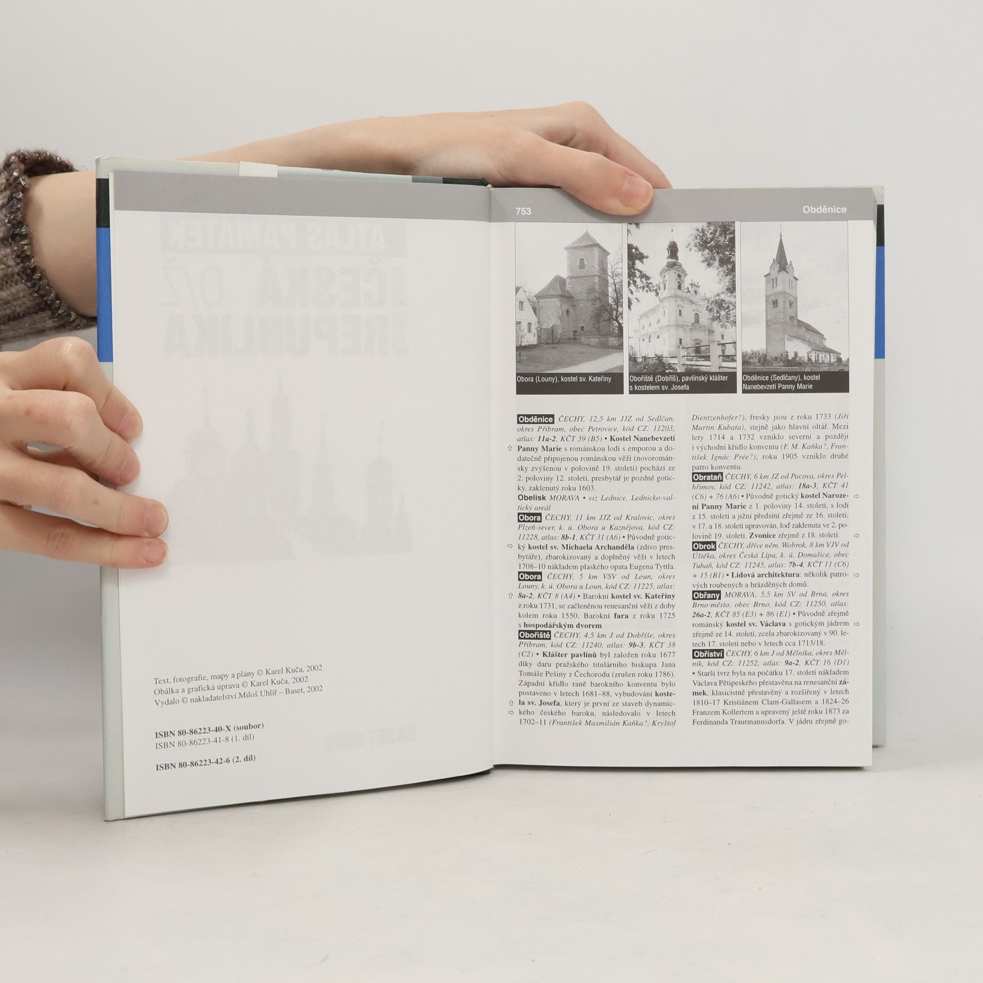 Karel Kuča Atlas památek - Česká republika O/Ž 2.díl