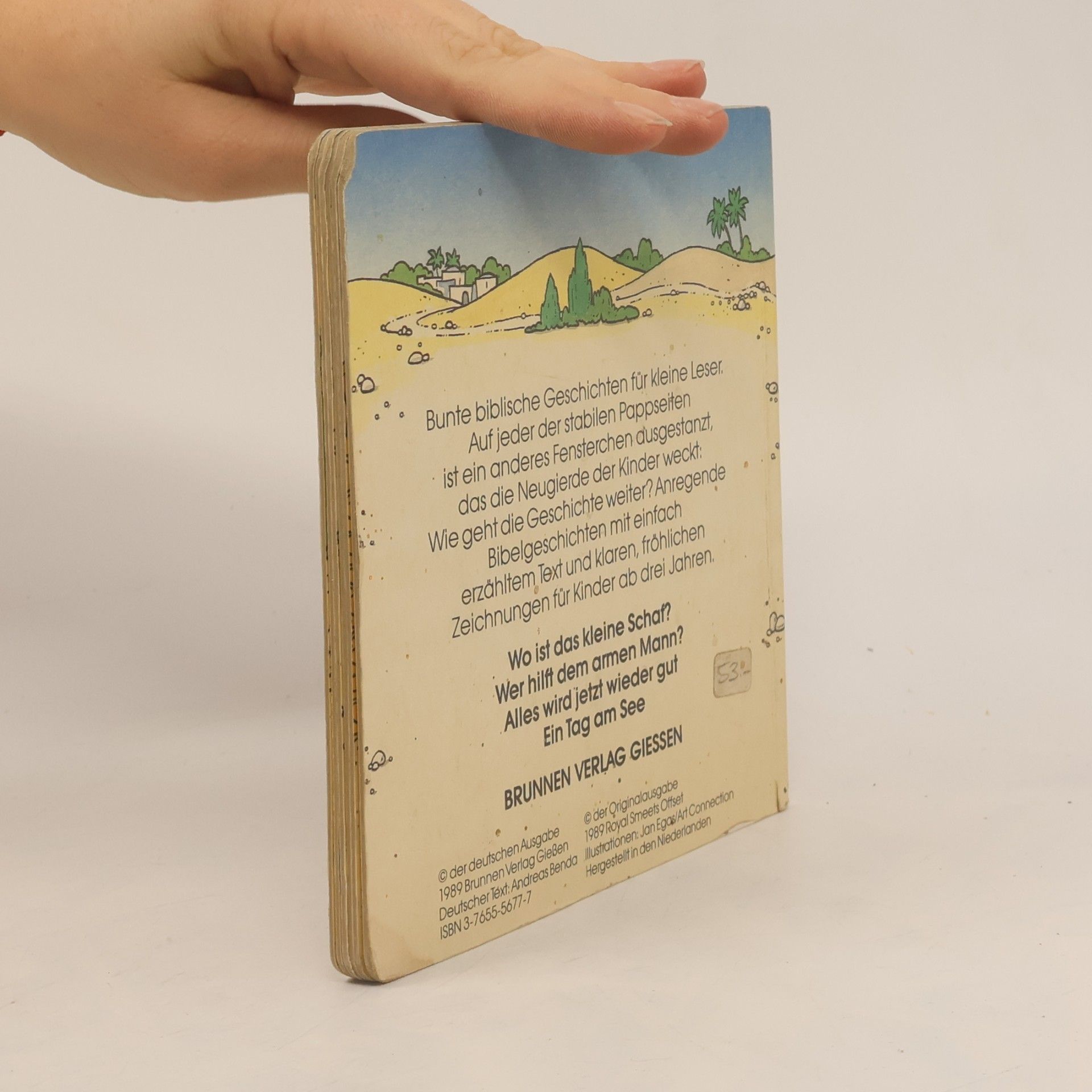 Jan Egas Biblische Geschichten für kleine Entdecker / Alles wird jetzt wieder gut