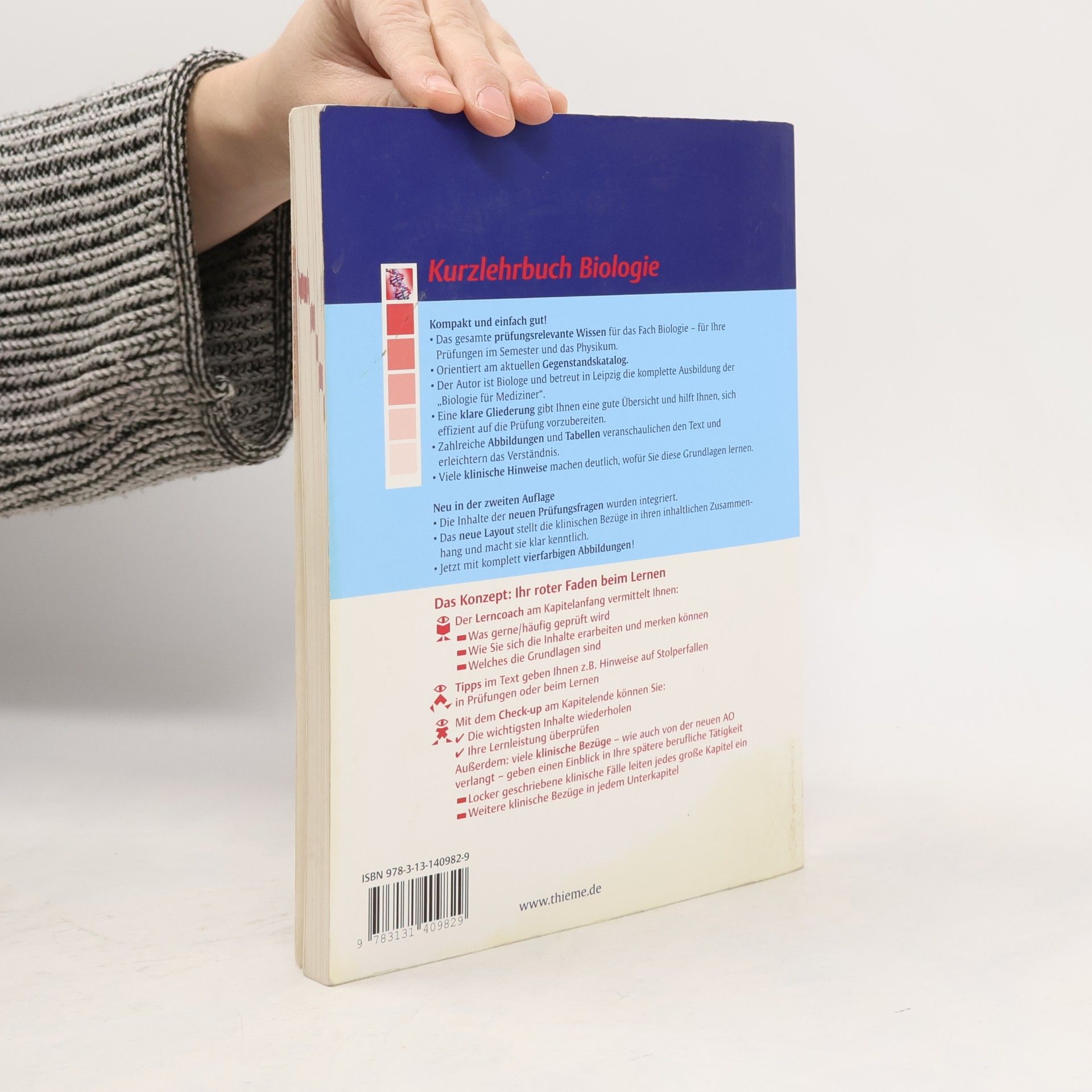 Gerd Poeggel Kurzlehrbuch Biologie