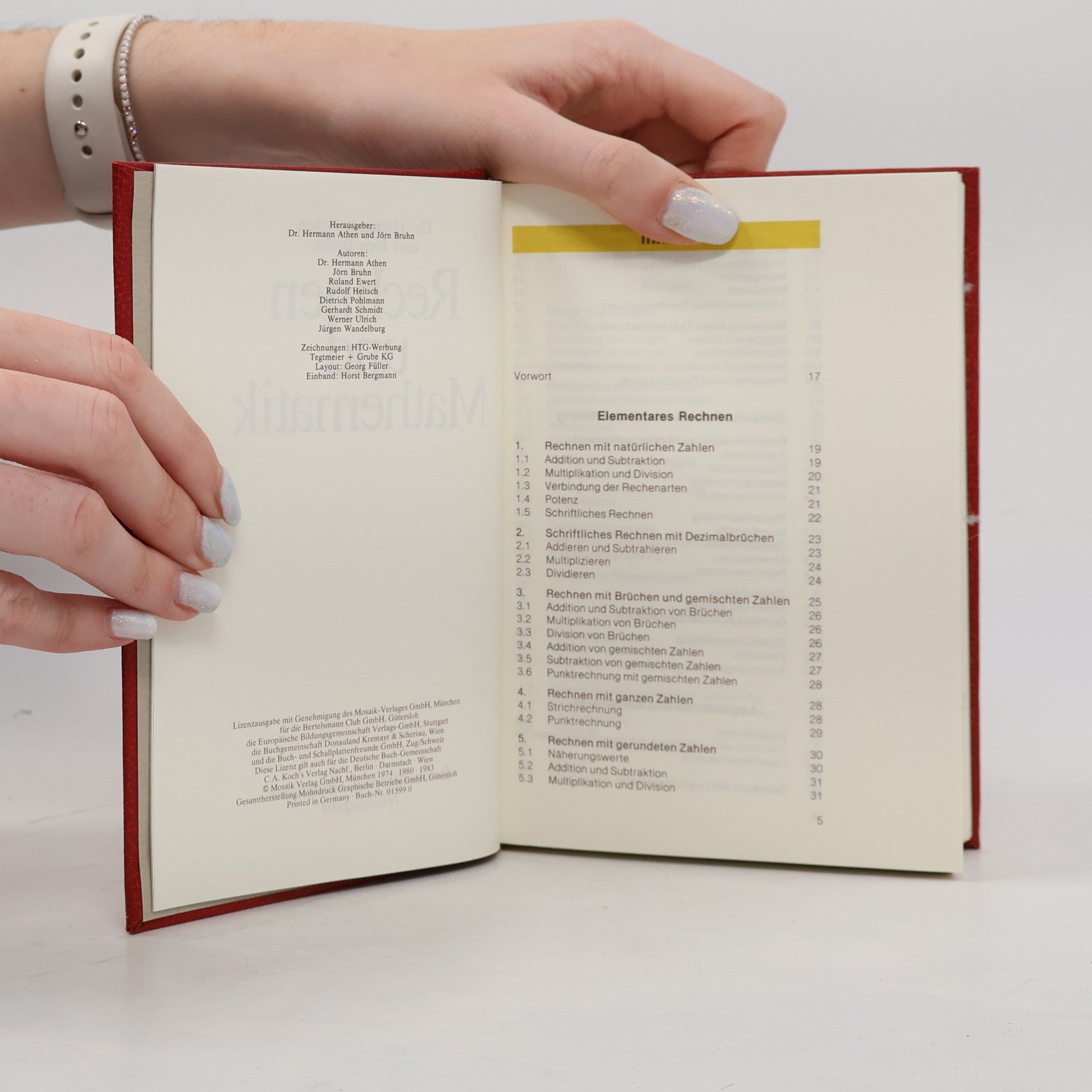 Autores varios Rechnen und Mathematik