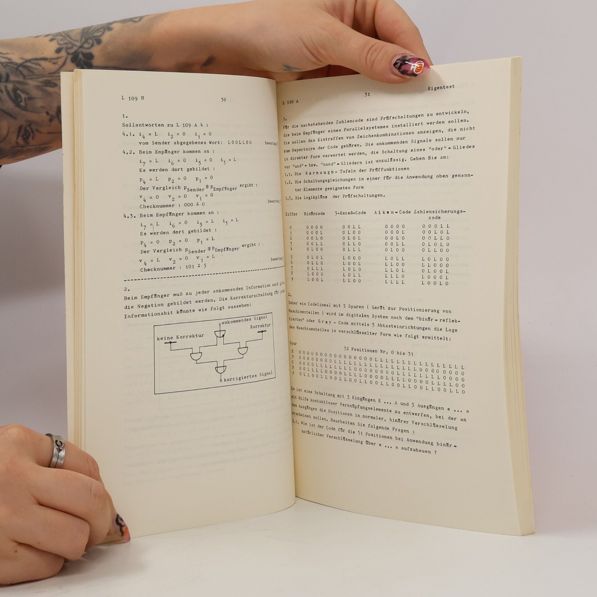 Hans-Walter Neumann 3 Code und Bausteingruppen