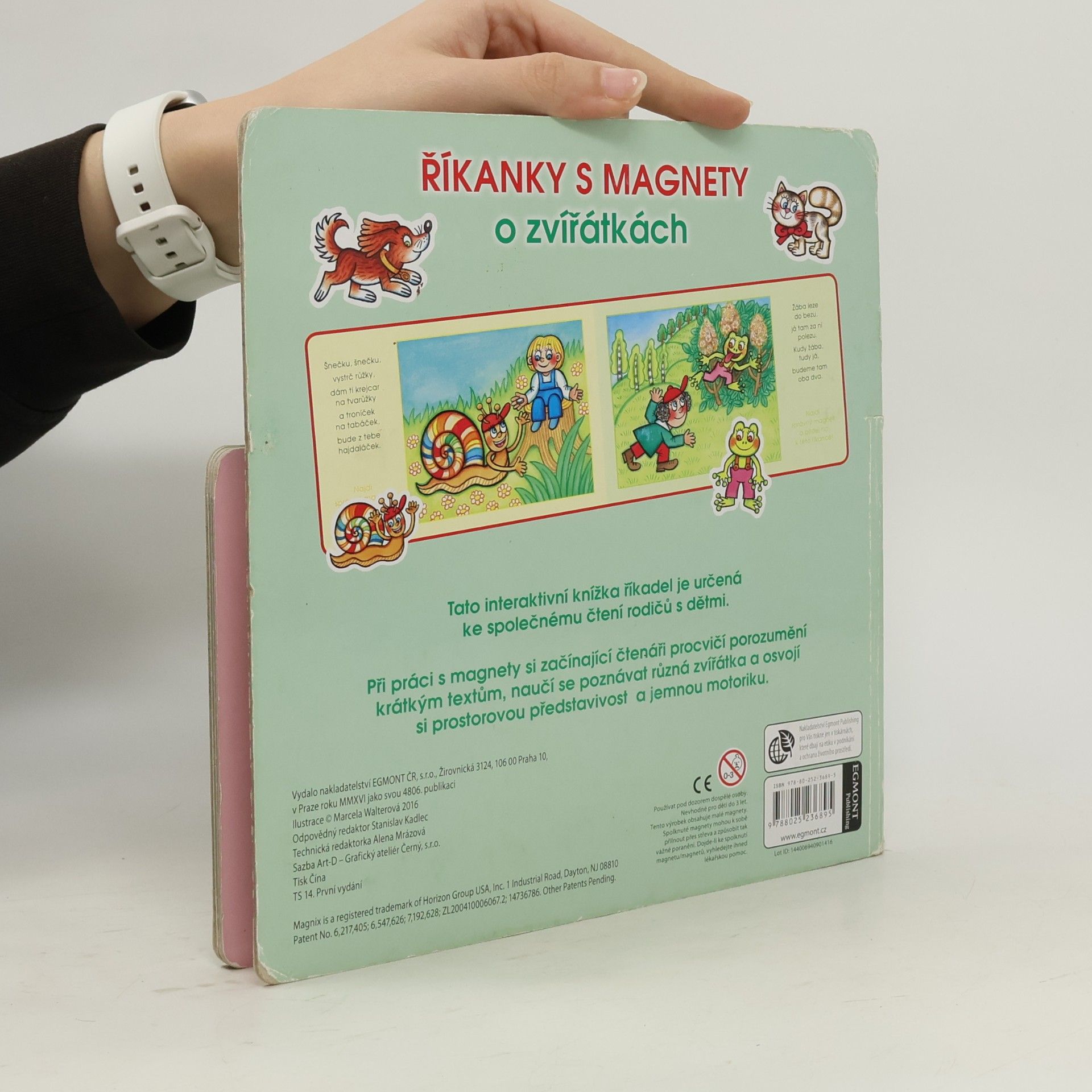 Marcela Walterová Říkanky s magnety o zvířátkách