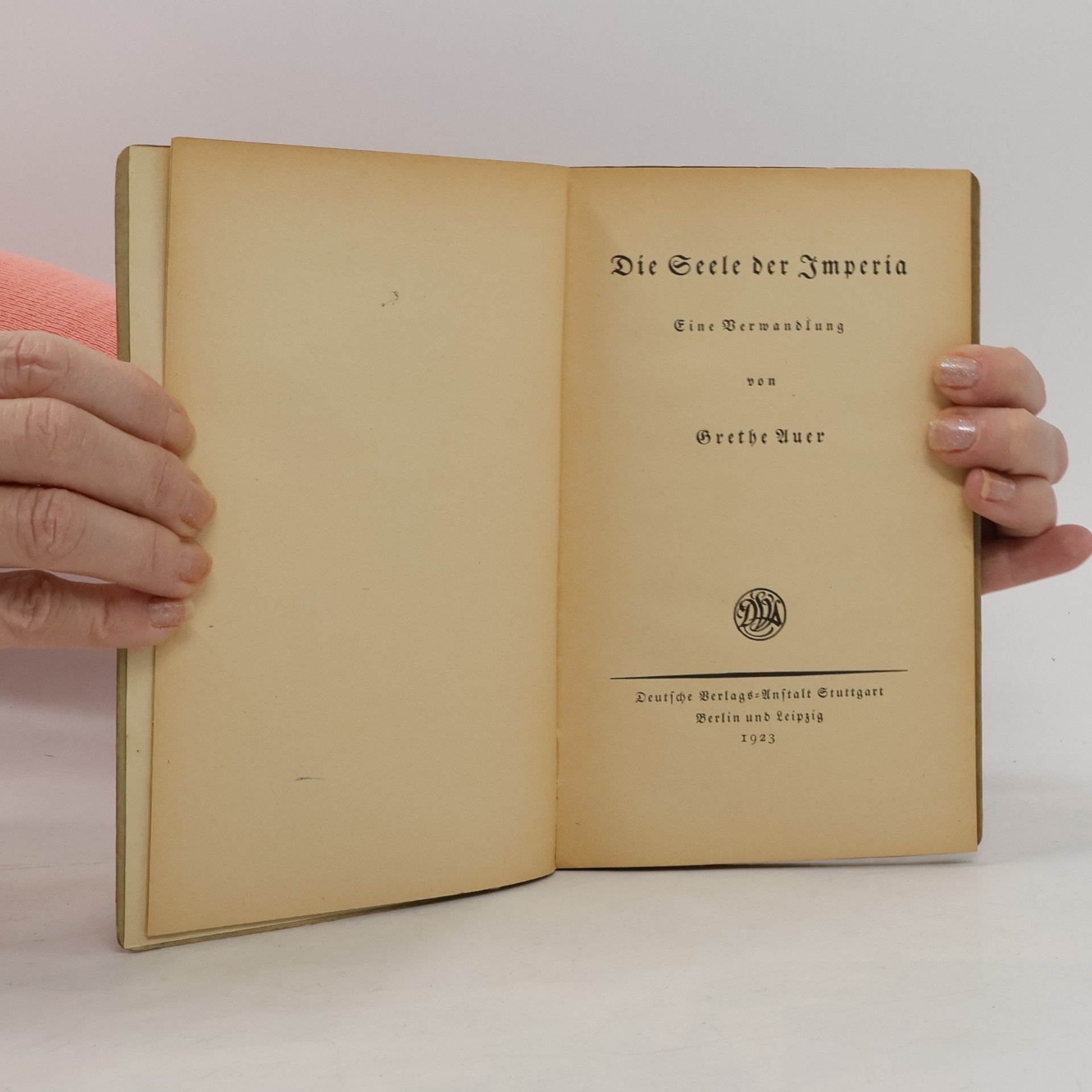 Grethe Auer Die Seele der Imperia