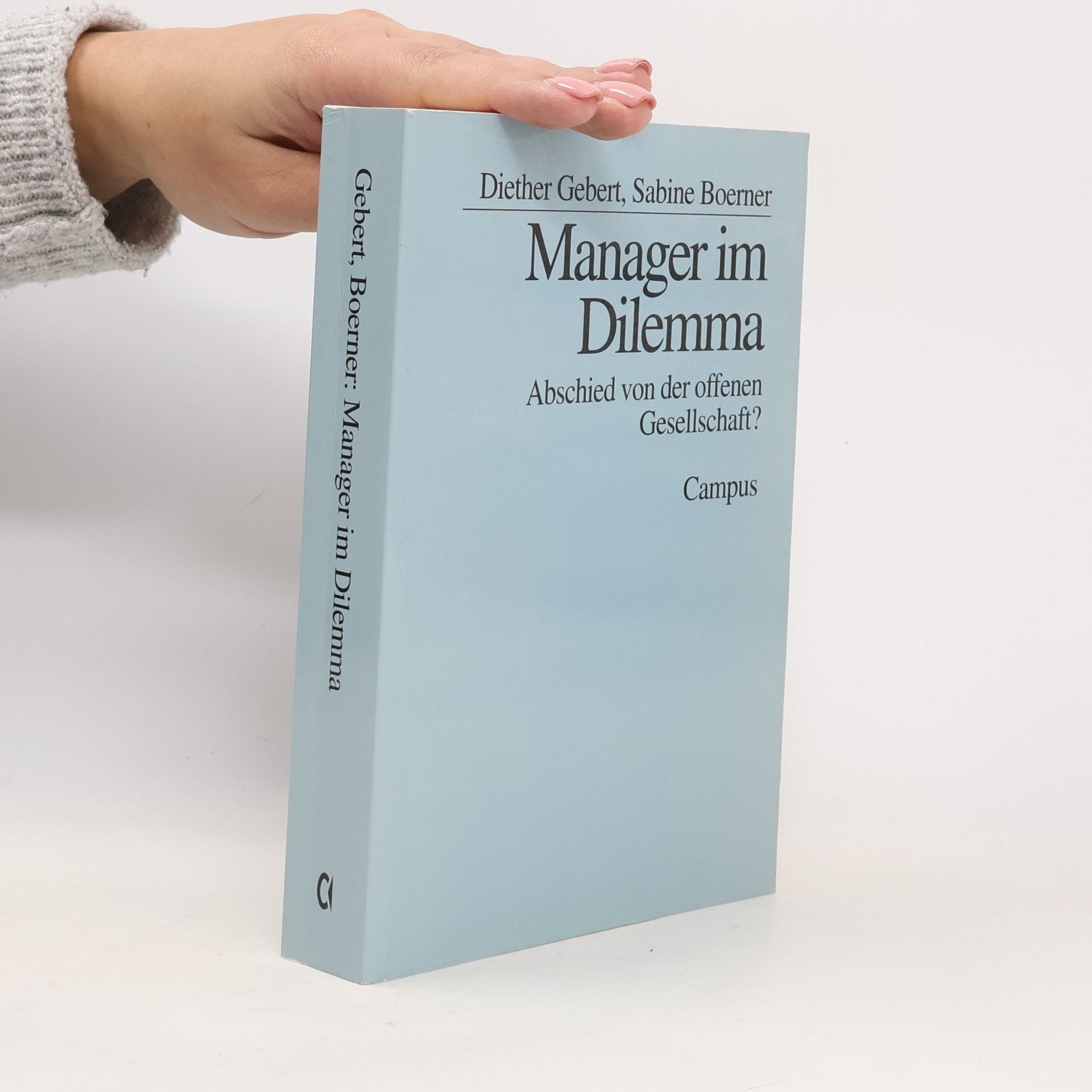 Diether Gebert Manager im Dilemma