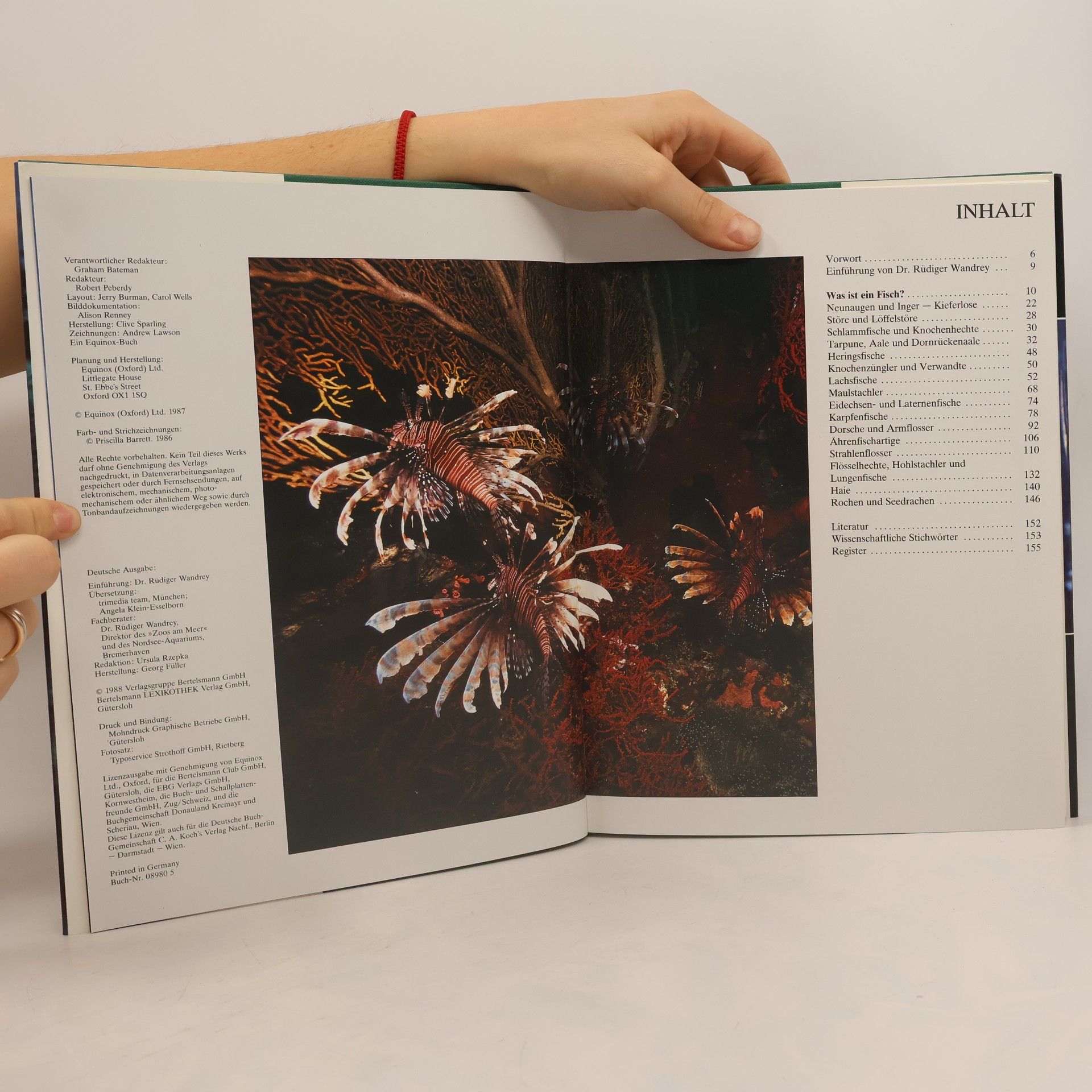Kolektiv autorů Die Tiere unserer Welt Band 9. Fische
