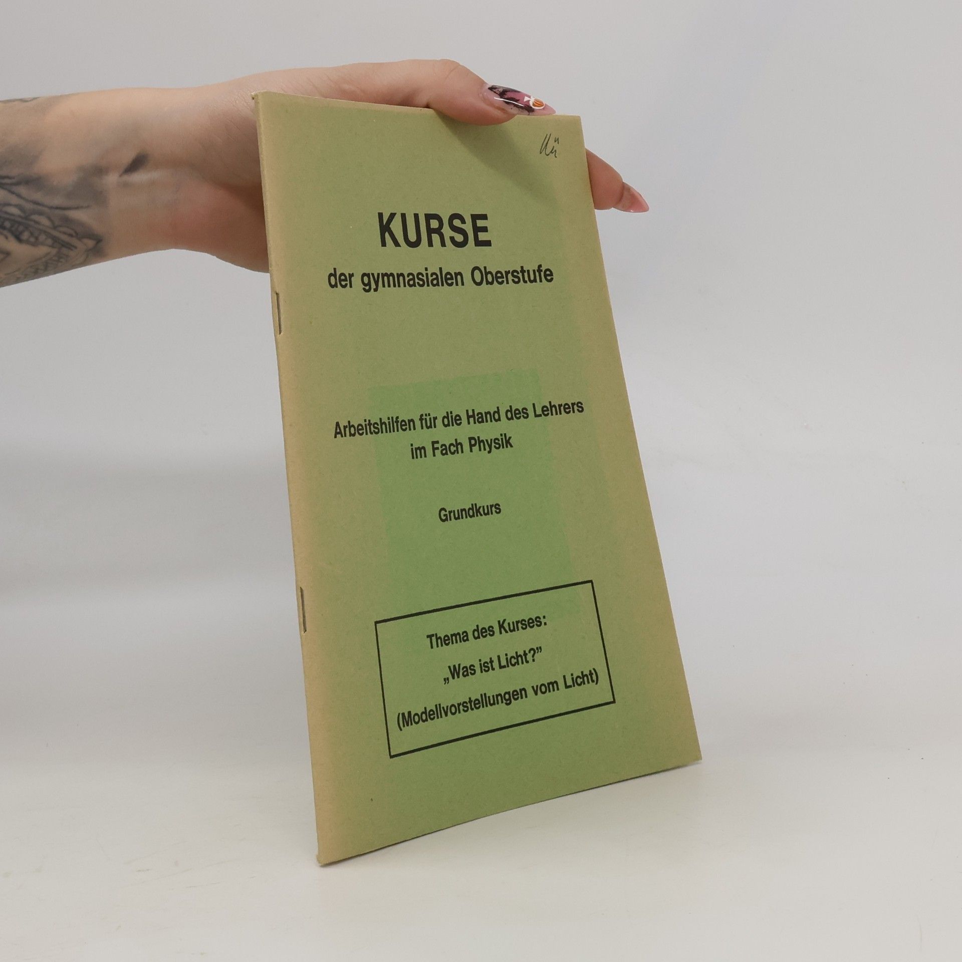 Kurse der gymnasialen Oberstufe
