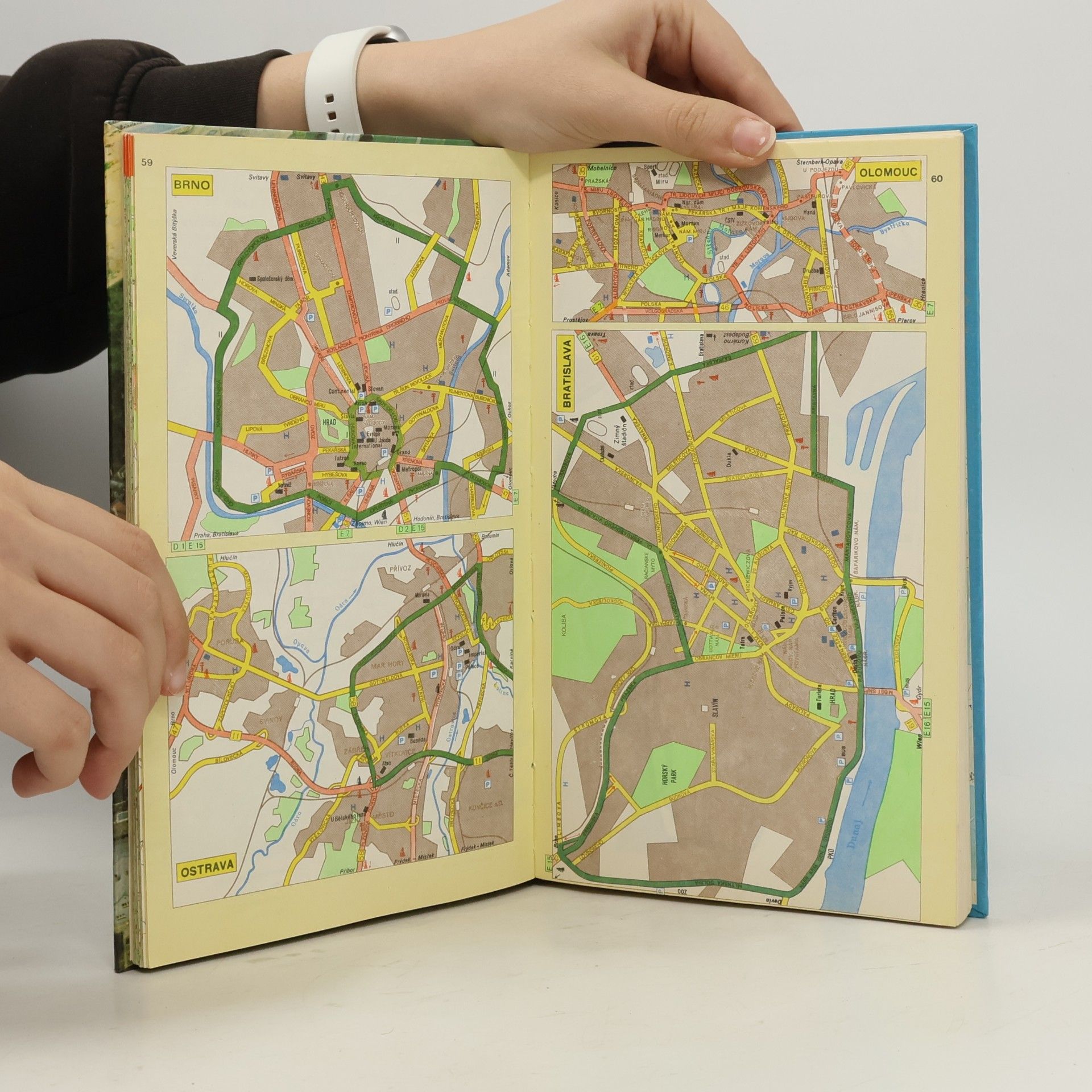 Kolektív autorov Auto atlas ČSSR