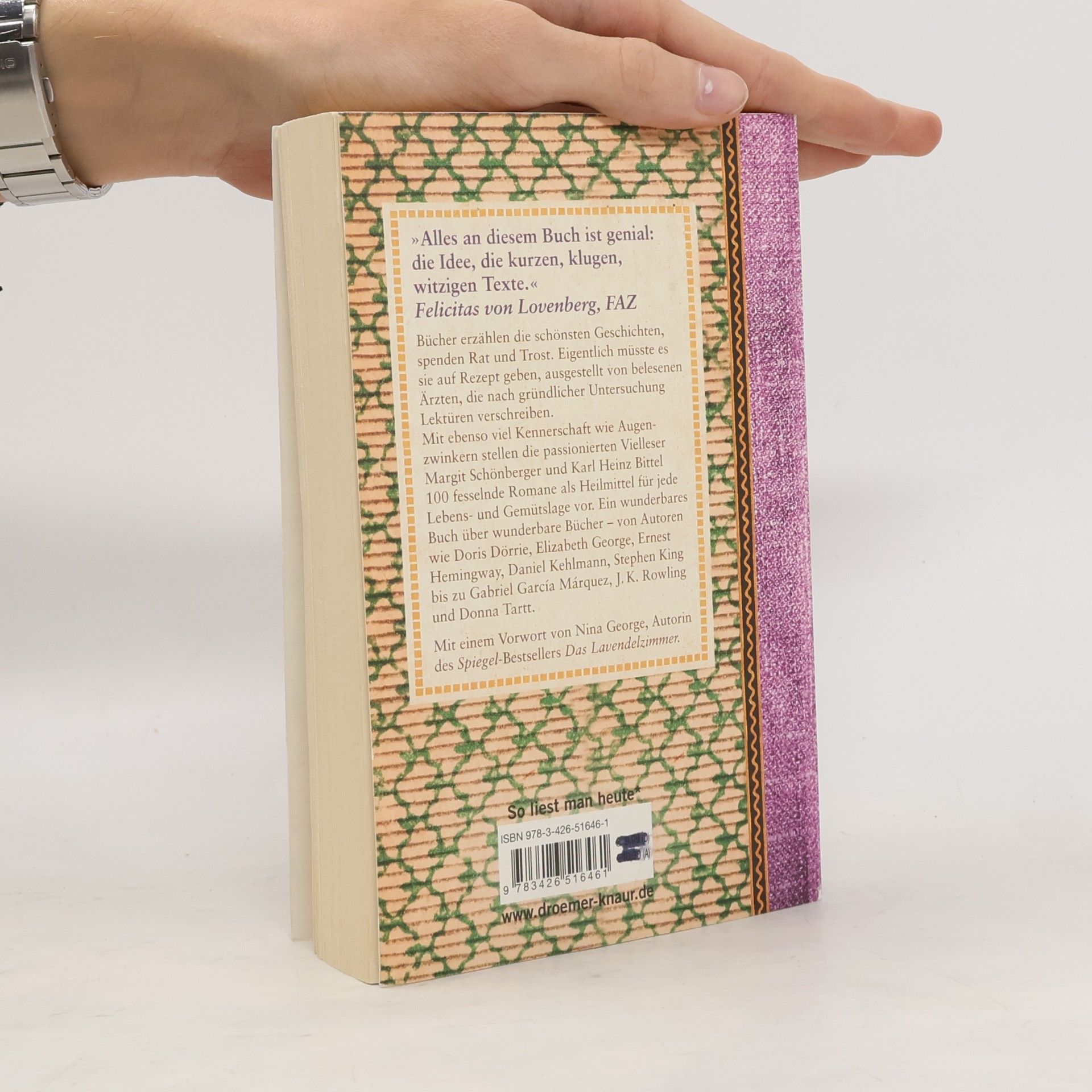 Margit Schönberger Die literarische Notapotheke