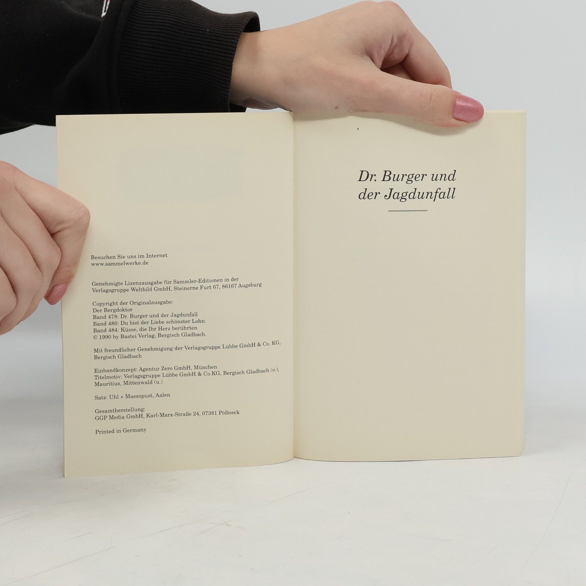 Andreas Kufsteiner Der Bergdoktor Dr. Burger. Dr. Burger und der Jagdunfall