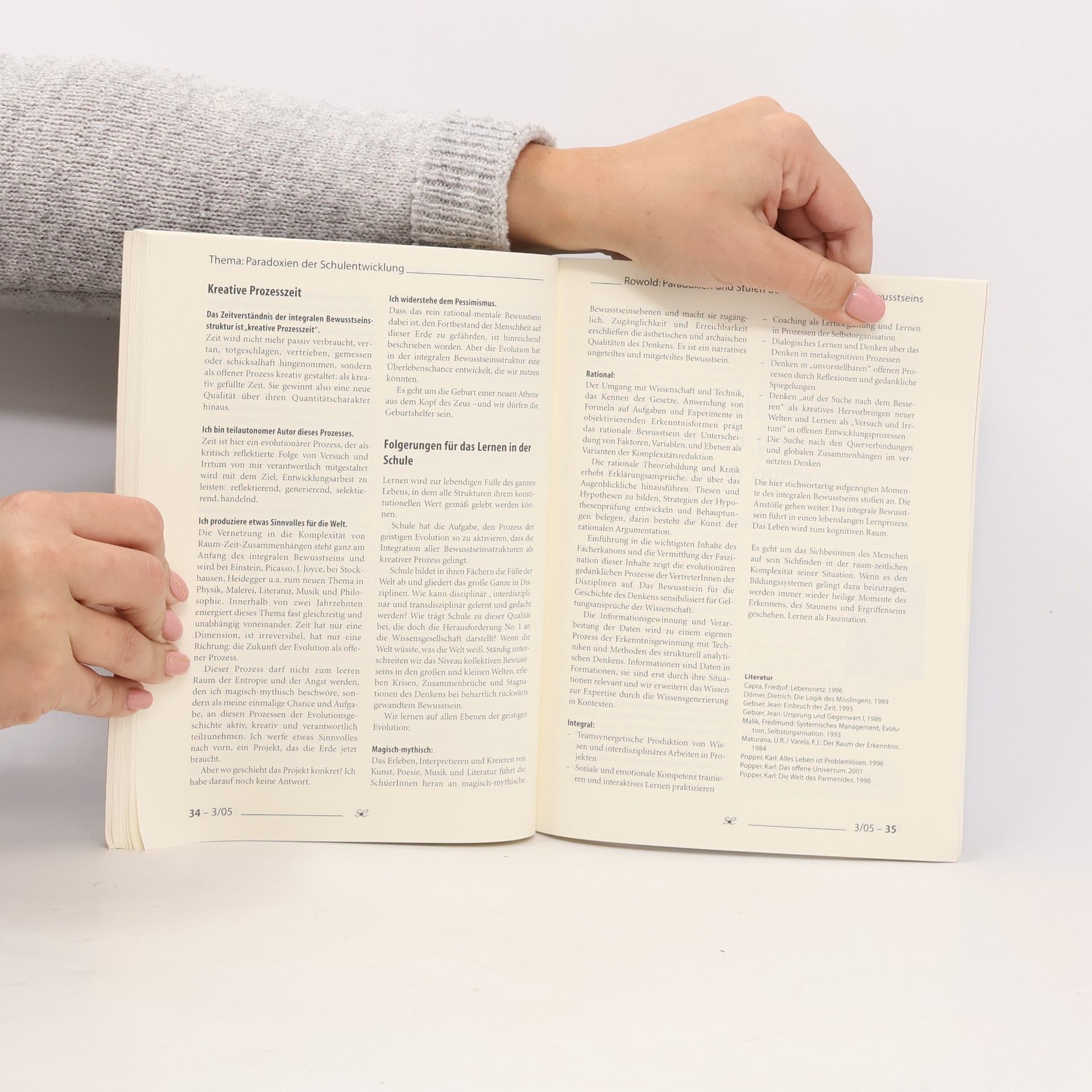 Autorenkollektiv Journal für schulentwicklung 3/2005. Paradoxien der Schulentwicklung