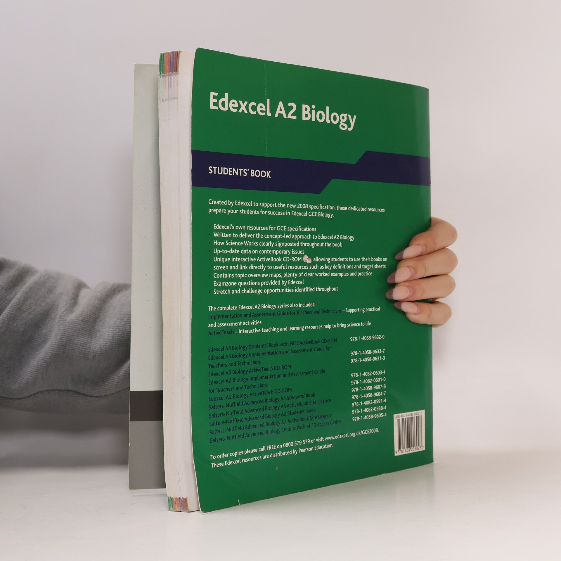 Ann Fullick Edexcel A2 Biology. Students' Book