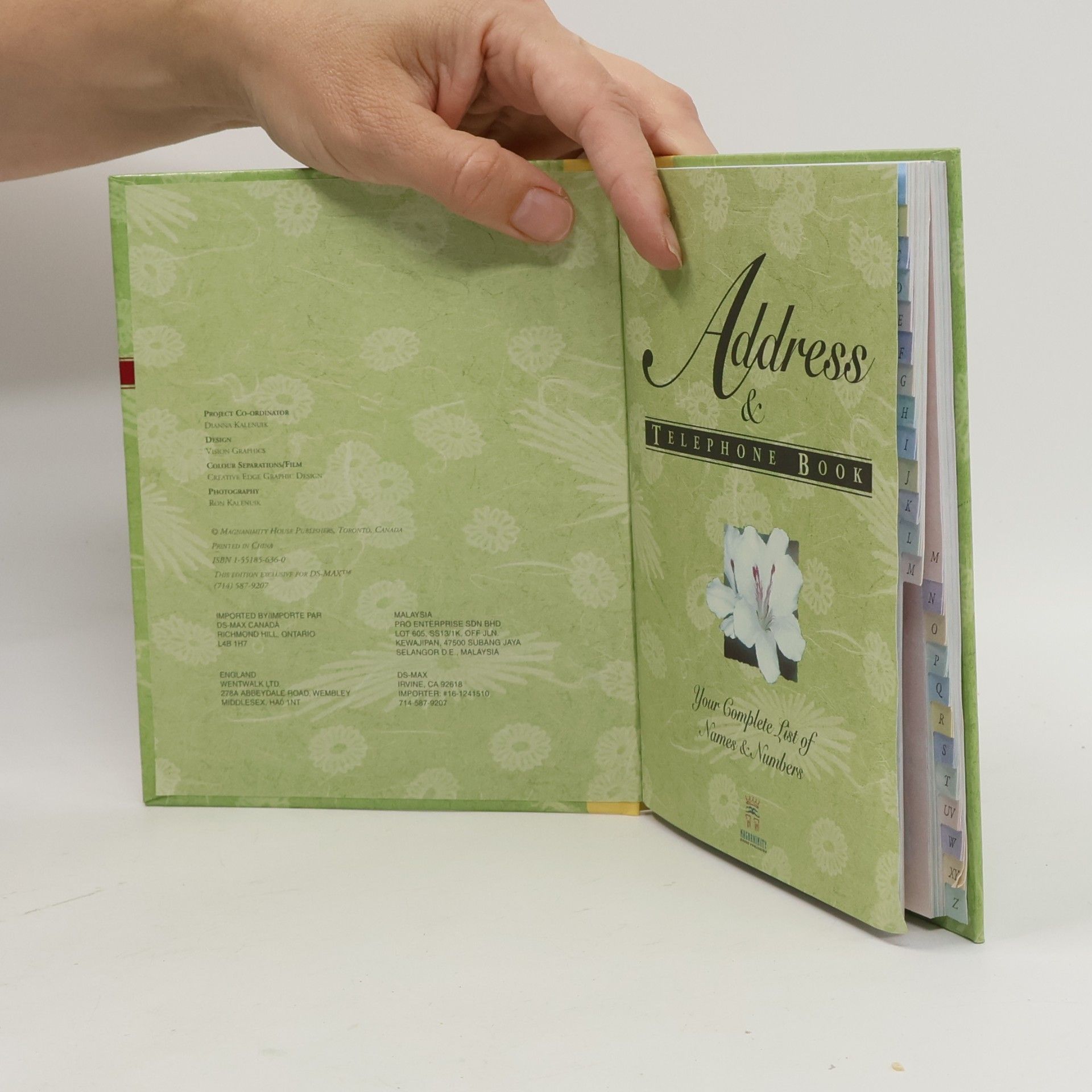 Address & Telephone Book