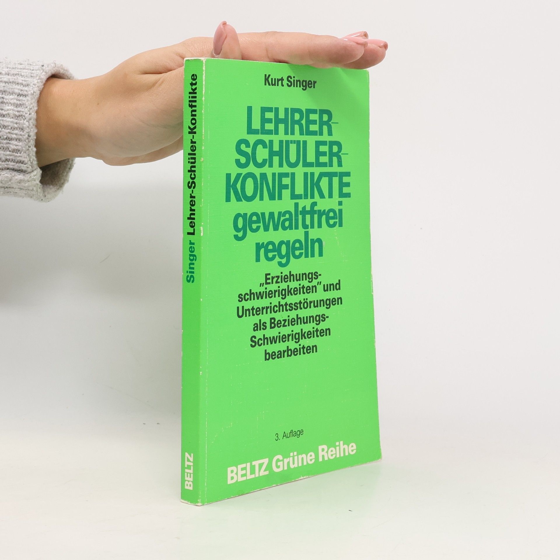 Lehrer-Schüler-Konflikte gewaltfrei regeln