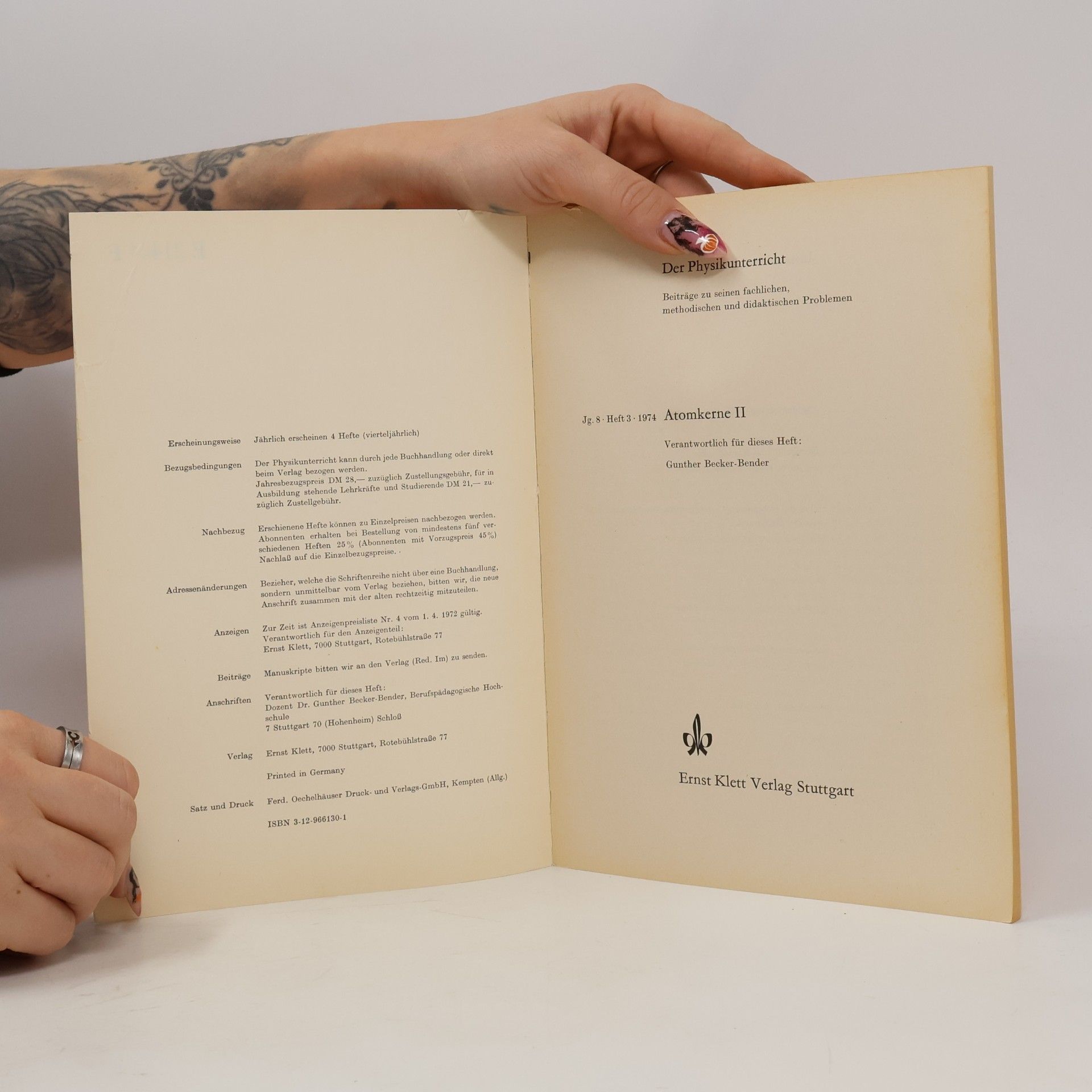 Autorenkollektiv Atomkerne II 3/1974