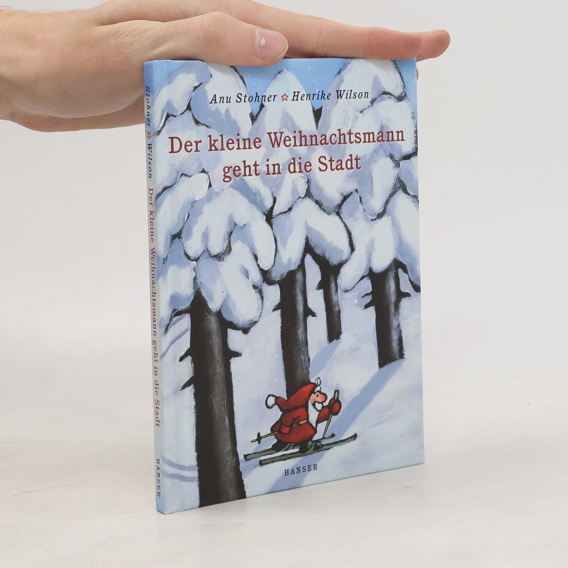 Der kleine Weihnachtsmann geht in die Stadt