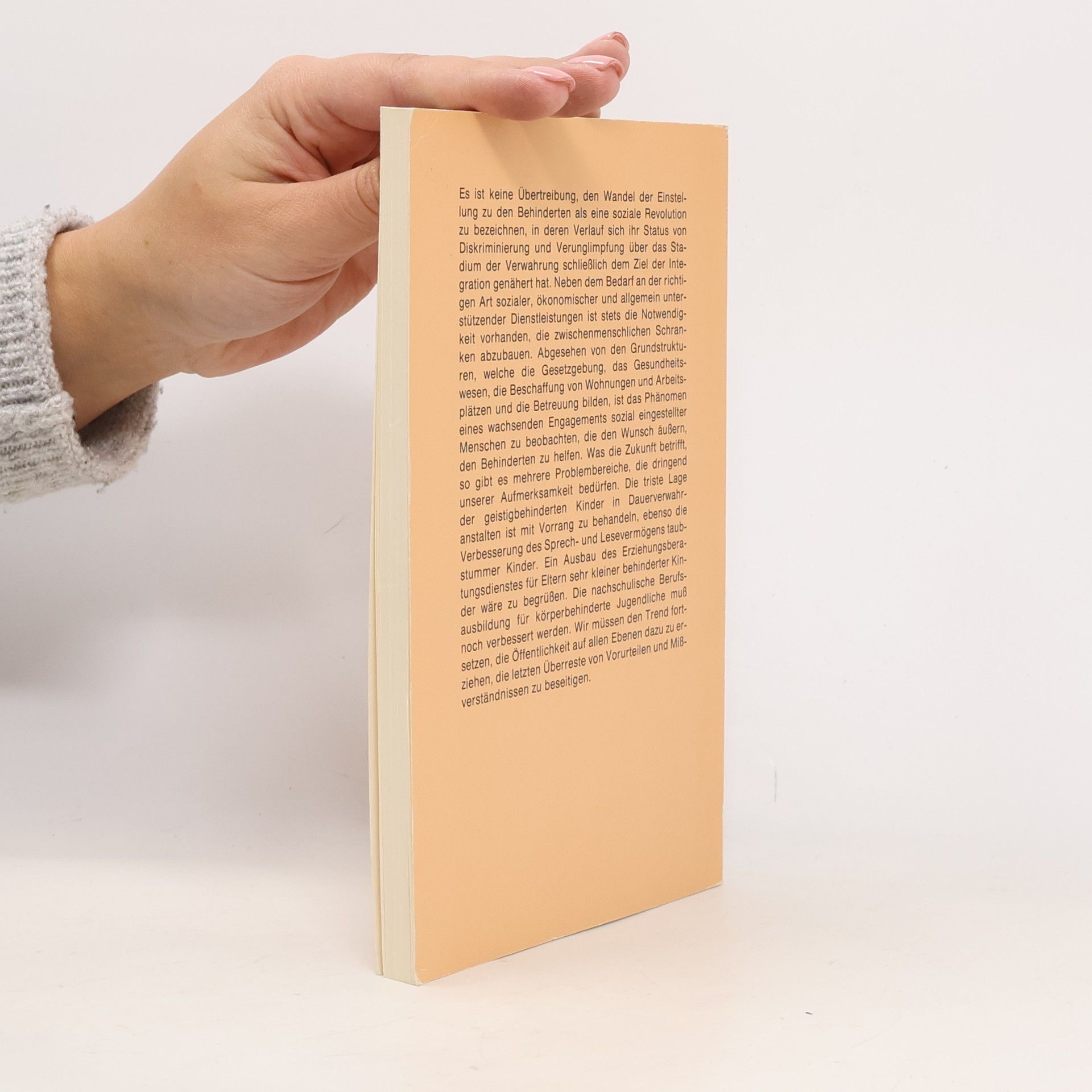 Thomas David Sozialpsychologie des behinderten Kindes