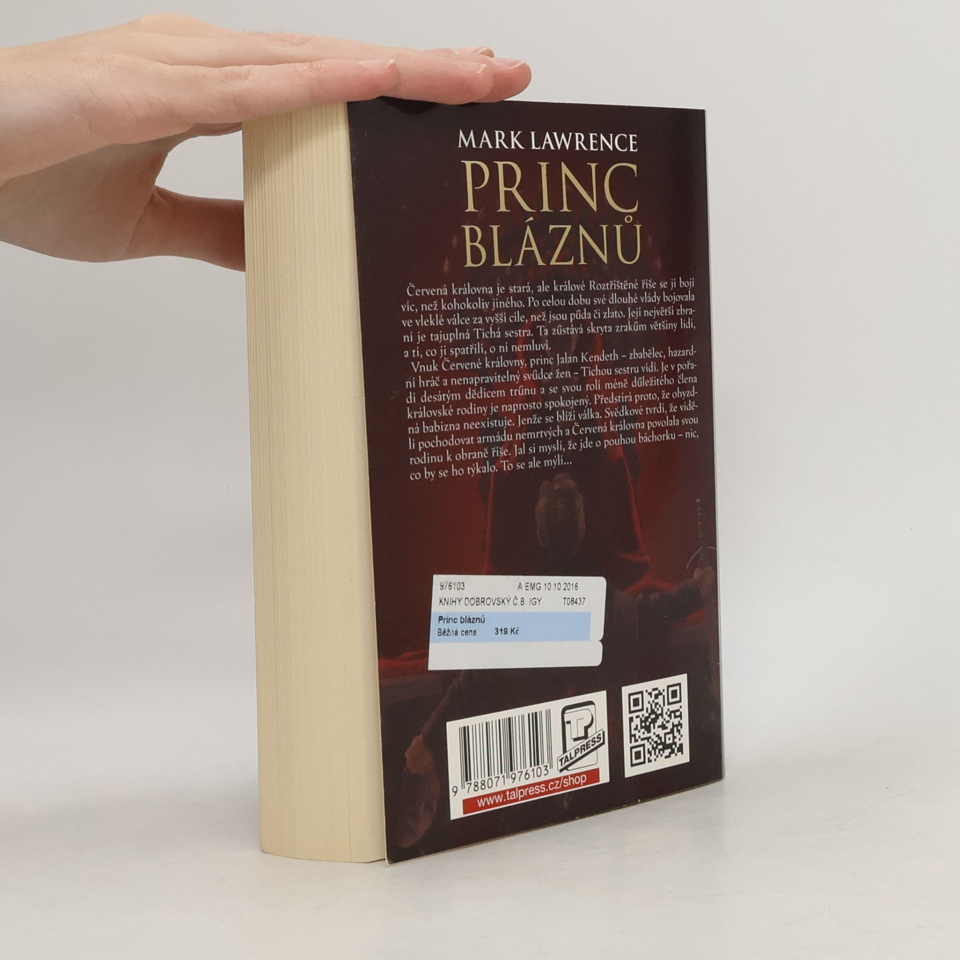 Mark Lawrence Princ bláznů