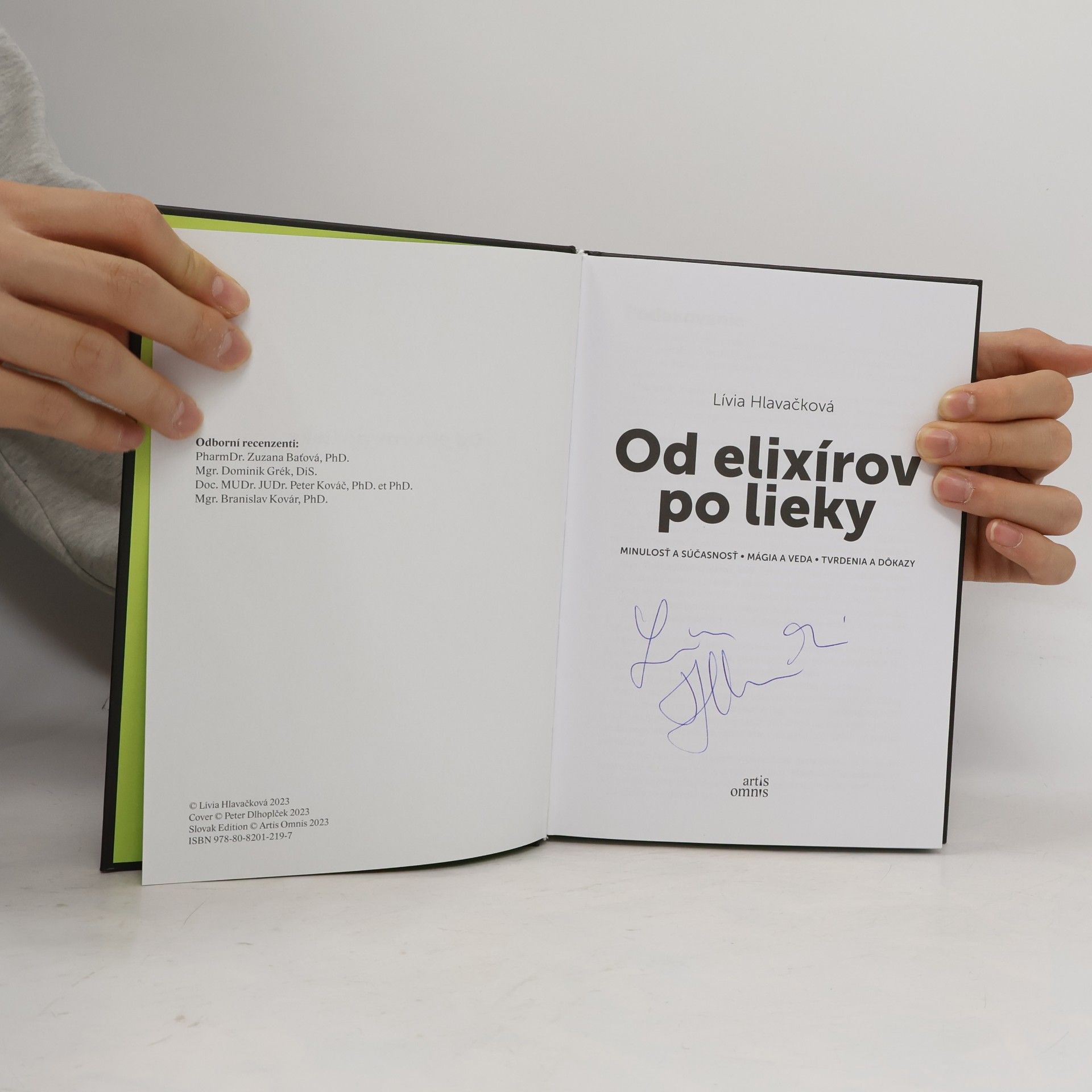 Lívia Hlavačková Od elixírov po lieky