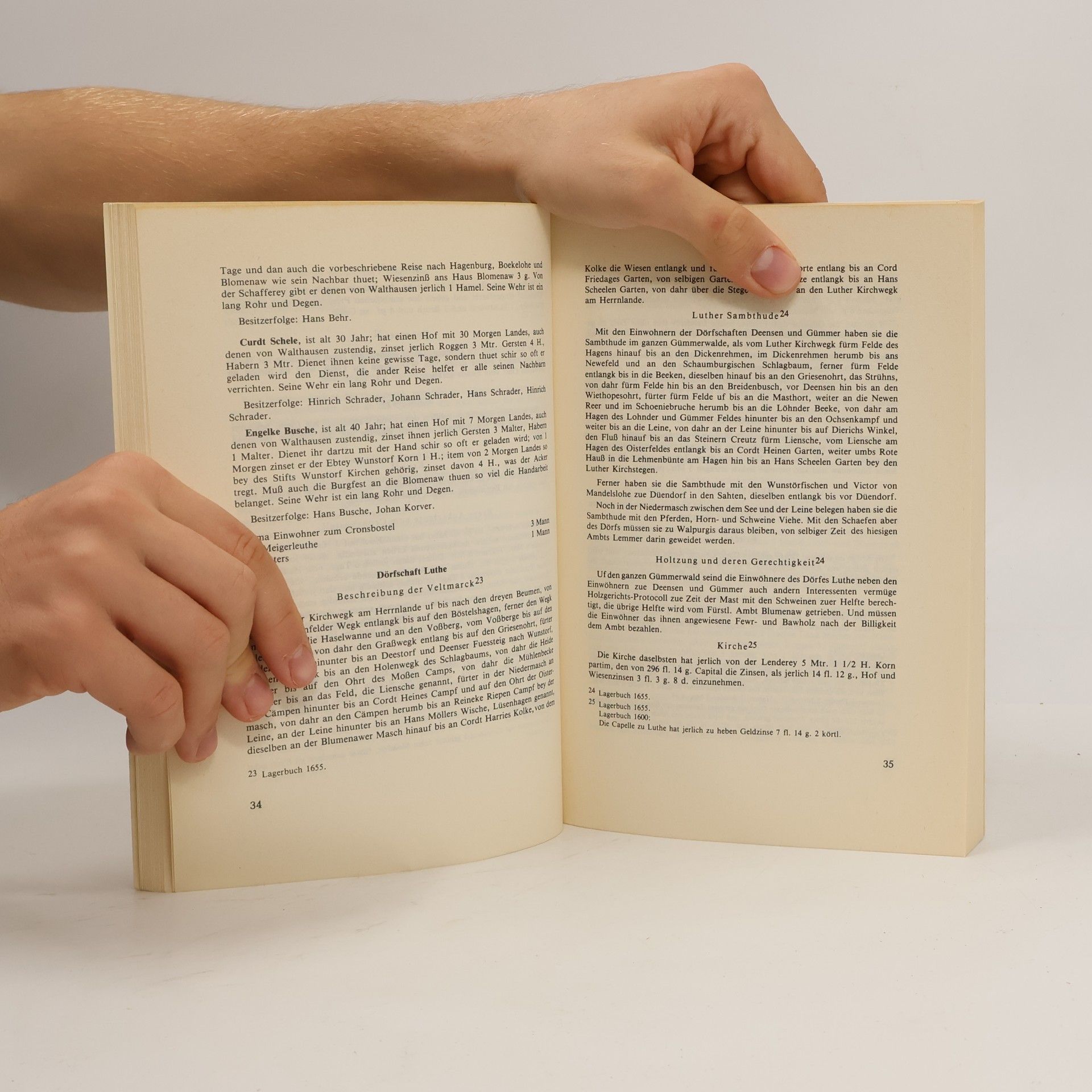 Heinrich Lathwesen Das Lagerbuch des Amtes Blumenau von 1600