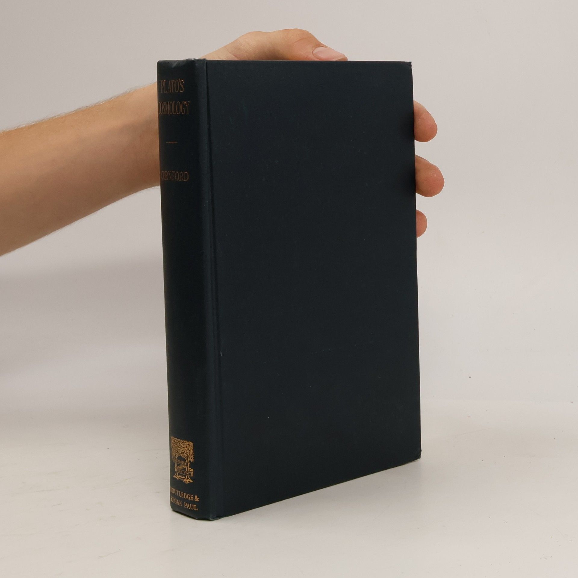 Francis Macdonald Cornford Plato's Cosmology